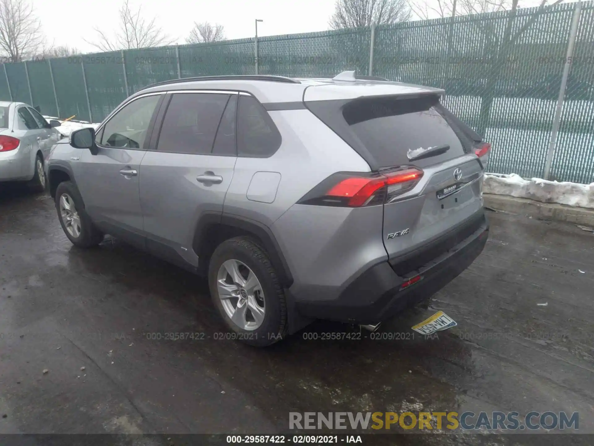 3 Фотография поврежденного автомобиля JTMMWRFV2LD533651 TOYOTA RAV4 2020