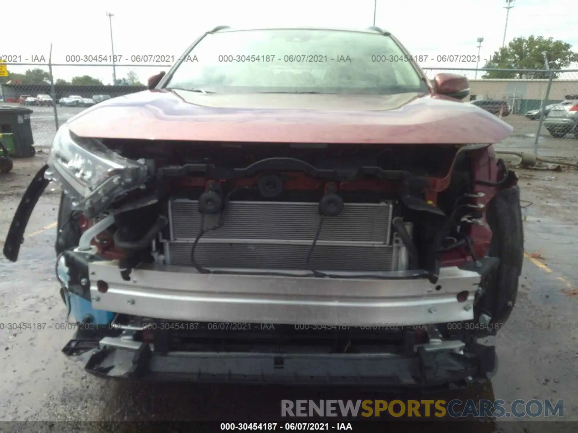 6 Photograph of a damaged car JTMMWRFV3LD071102 TOYOTA RAV4 2020