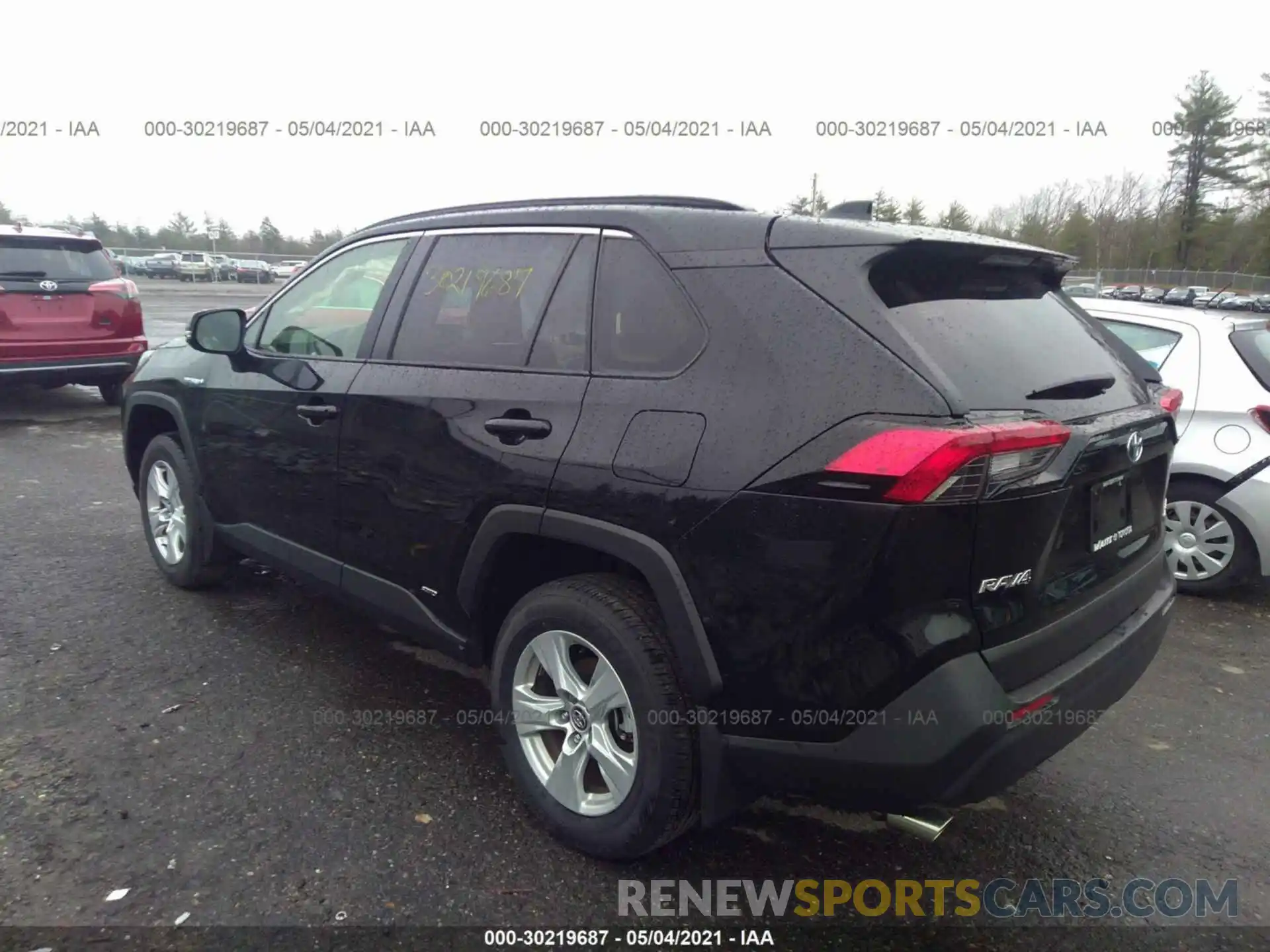 3 Фотография поврежденного автомобиля JTMMWRFV3LD072721 TOYOTA RAV4 2020