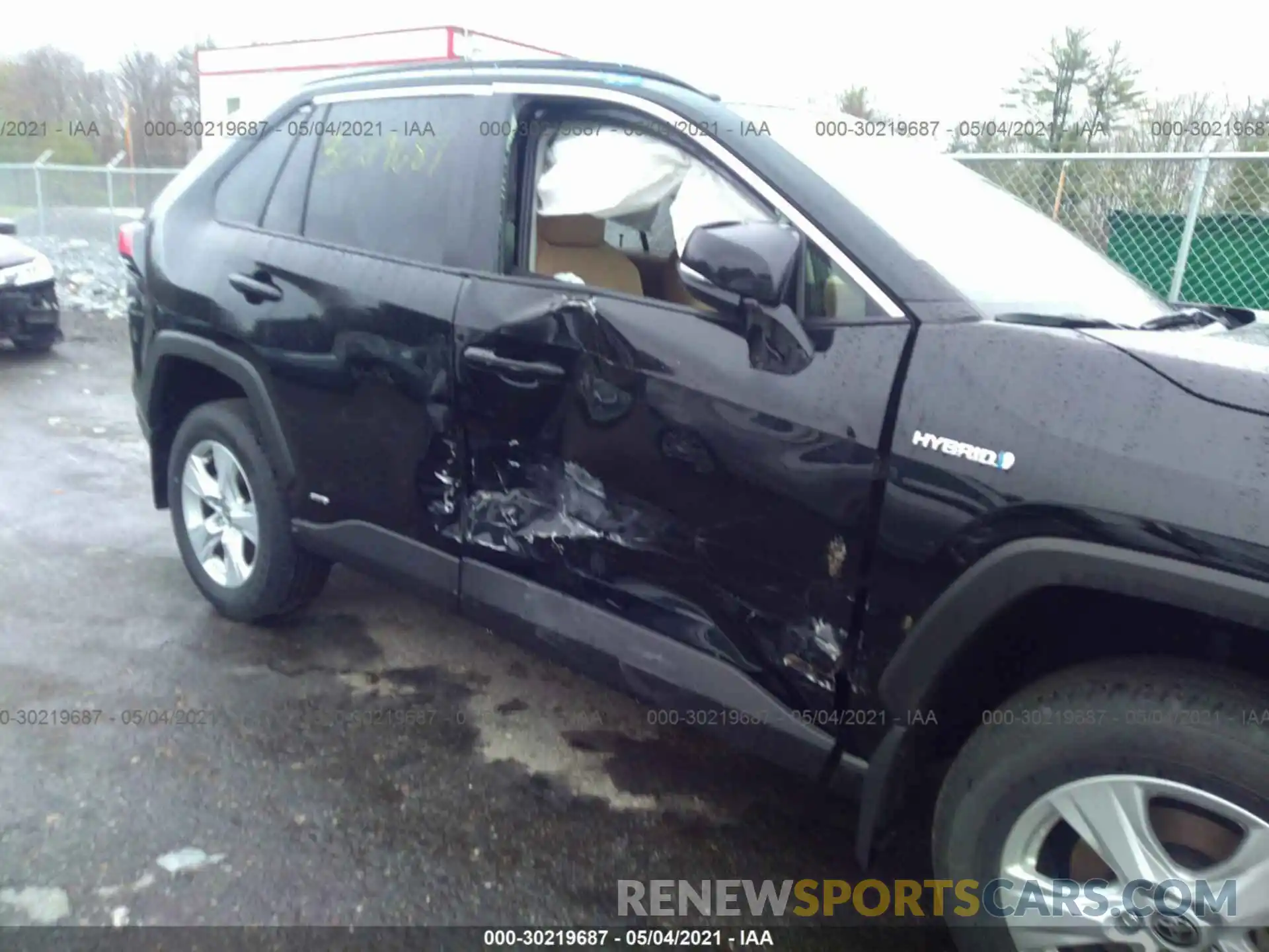 6 Photograph of a damaged car JTMMWRFV3LD072721 TOYOTA RAV4 2020