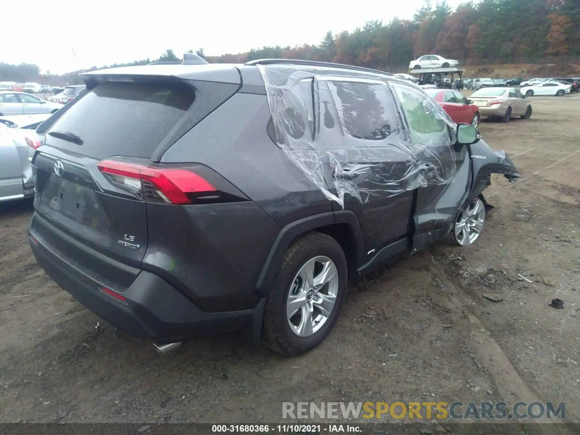 4 Photograph of a damaged car JTMMWRFV4LD049464 TOYOTA RAV4 2020