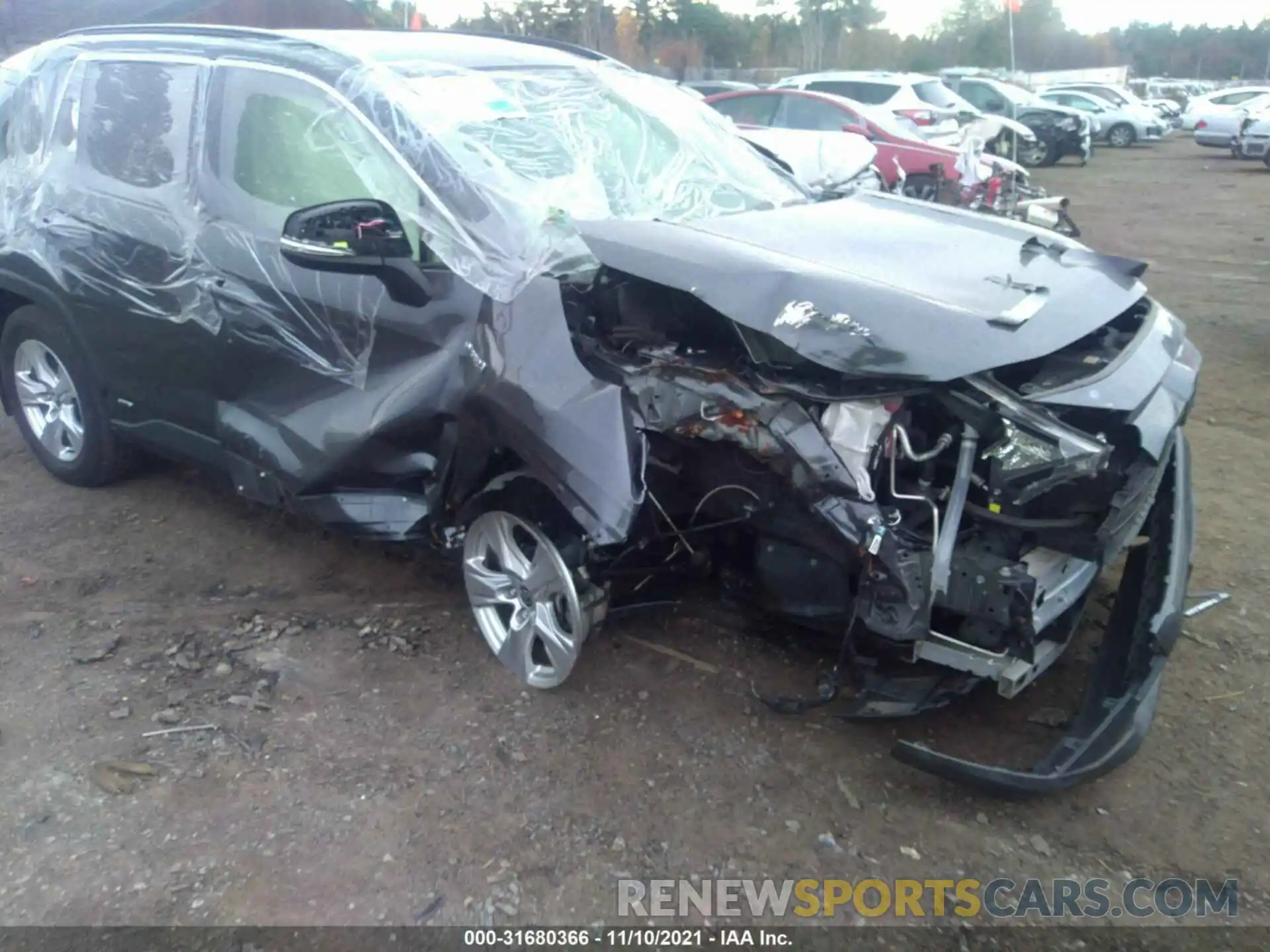 6 Photograph of a damaged car JTMMWRFV4LD049464 TOYOTA RAV4 2020