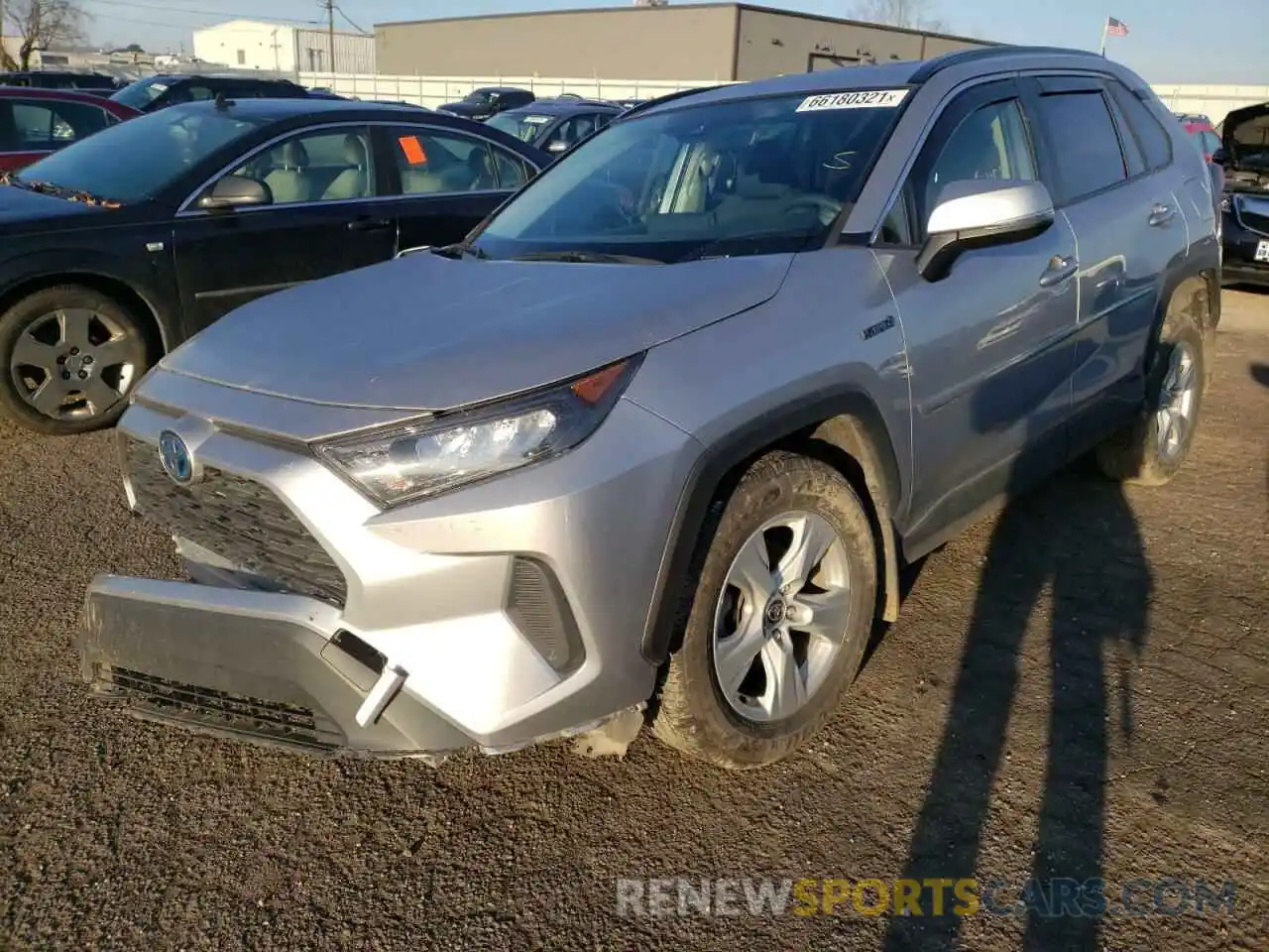 2 Photograph of a damaged car JTMMWRFV4LD059069 TOYOTA RAV4 2020