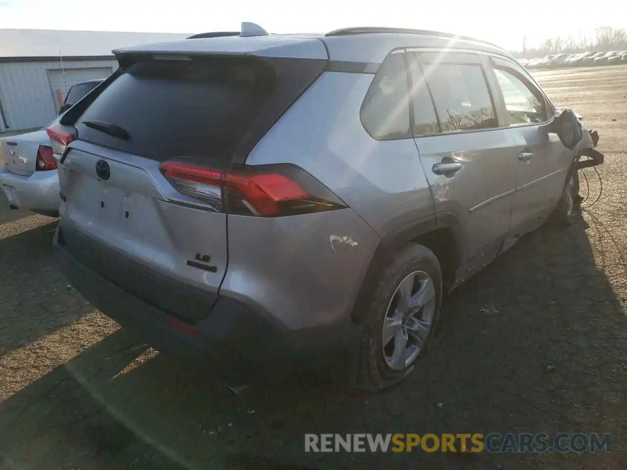 4 Photograph of a damaged car JTMMWRFV4LD059069 TOYOTA RAV4 2020