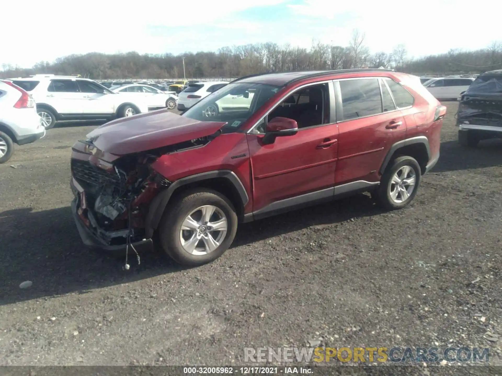 2 Photograph of a damaged car JTMMWRFV4LD072985 TOYOTA RAV4 2020