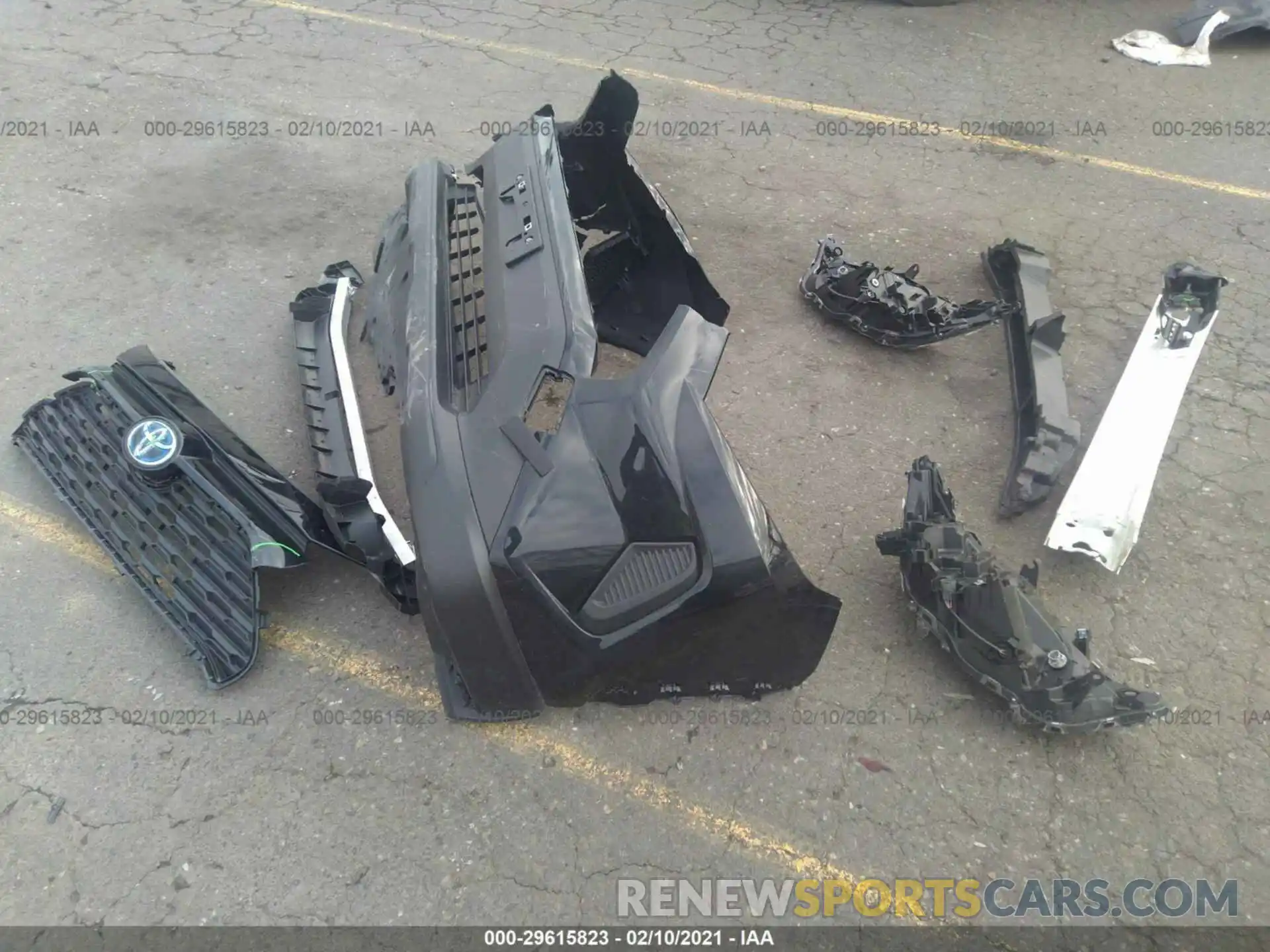12 Фотография поврежденного автомобиля JTMMWRFV4LD538270 TOYOTA RAV4 2020