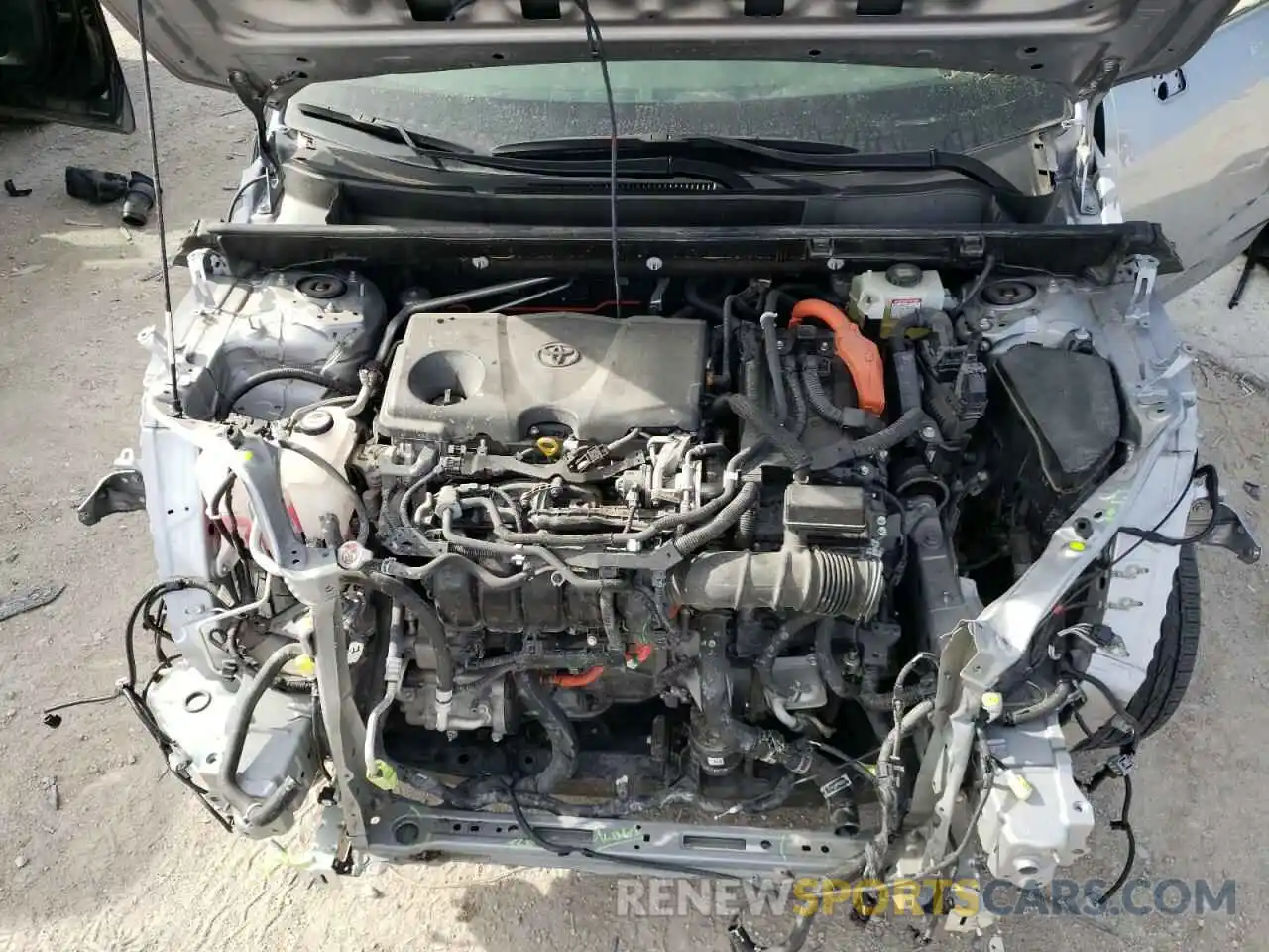 7 Фотография поврежденного автомобиля JTMMWRFV6LD059641 TOYOTA RAV4 2020