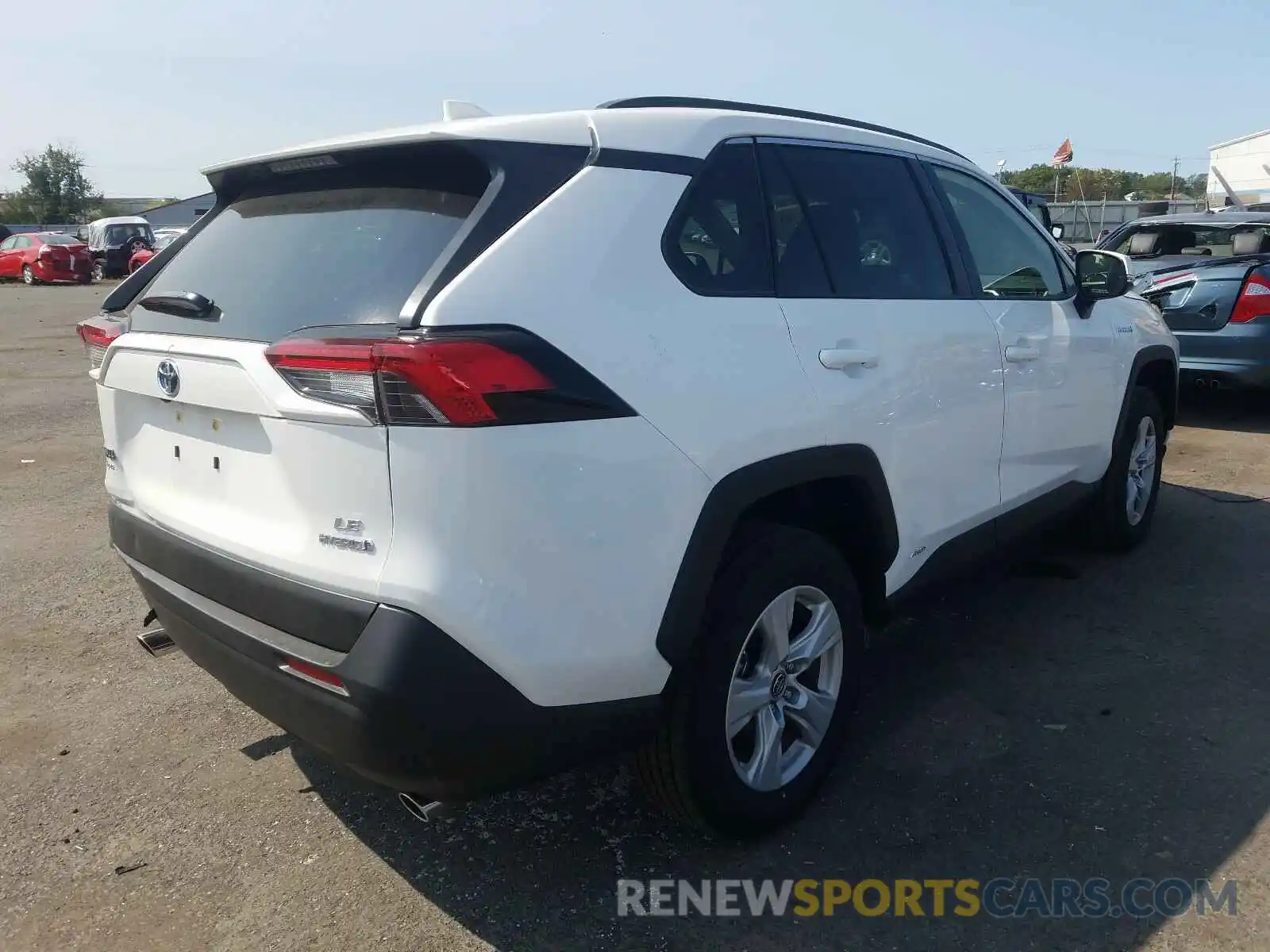 4 Photograph of a damaged car JTMMWRFV6LD069182 TOYOTA RAV4 2020