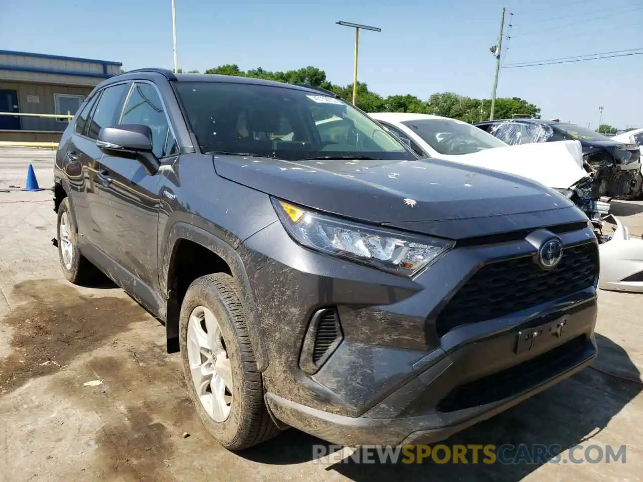 1 Photograph of a damaged car JTMMWRFV7LD060197 TOYOTA RAV4 2020