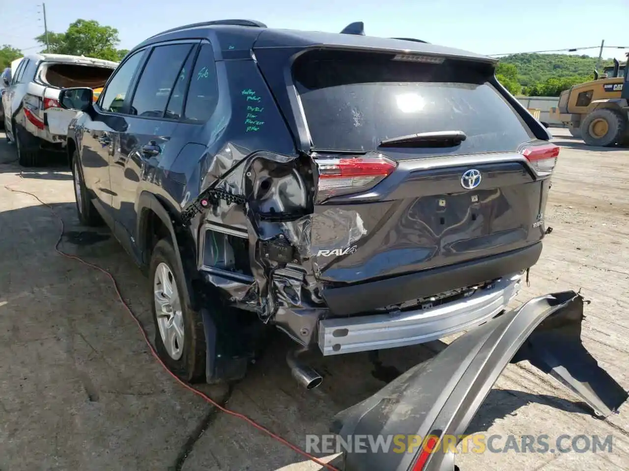 3 Photograph of a damaged car JTMMWRFV7LD060197 TOYOTA RAV4 2020