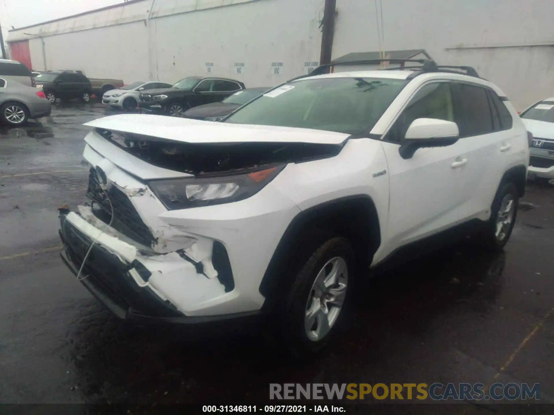 2 Фотография поврежденного автомобиля JTMMWRFV7LD062743 TOYOTA RAV4 2020