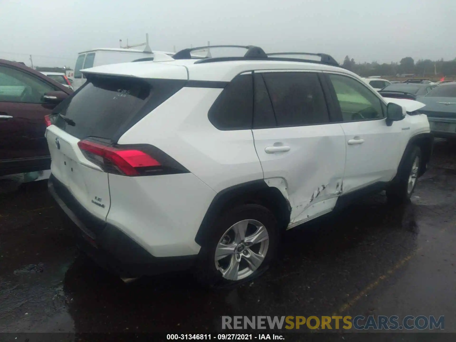 4 Photograph of a damaged car JTMMWRFV7LD062743 TOYOTA RAV4 2020