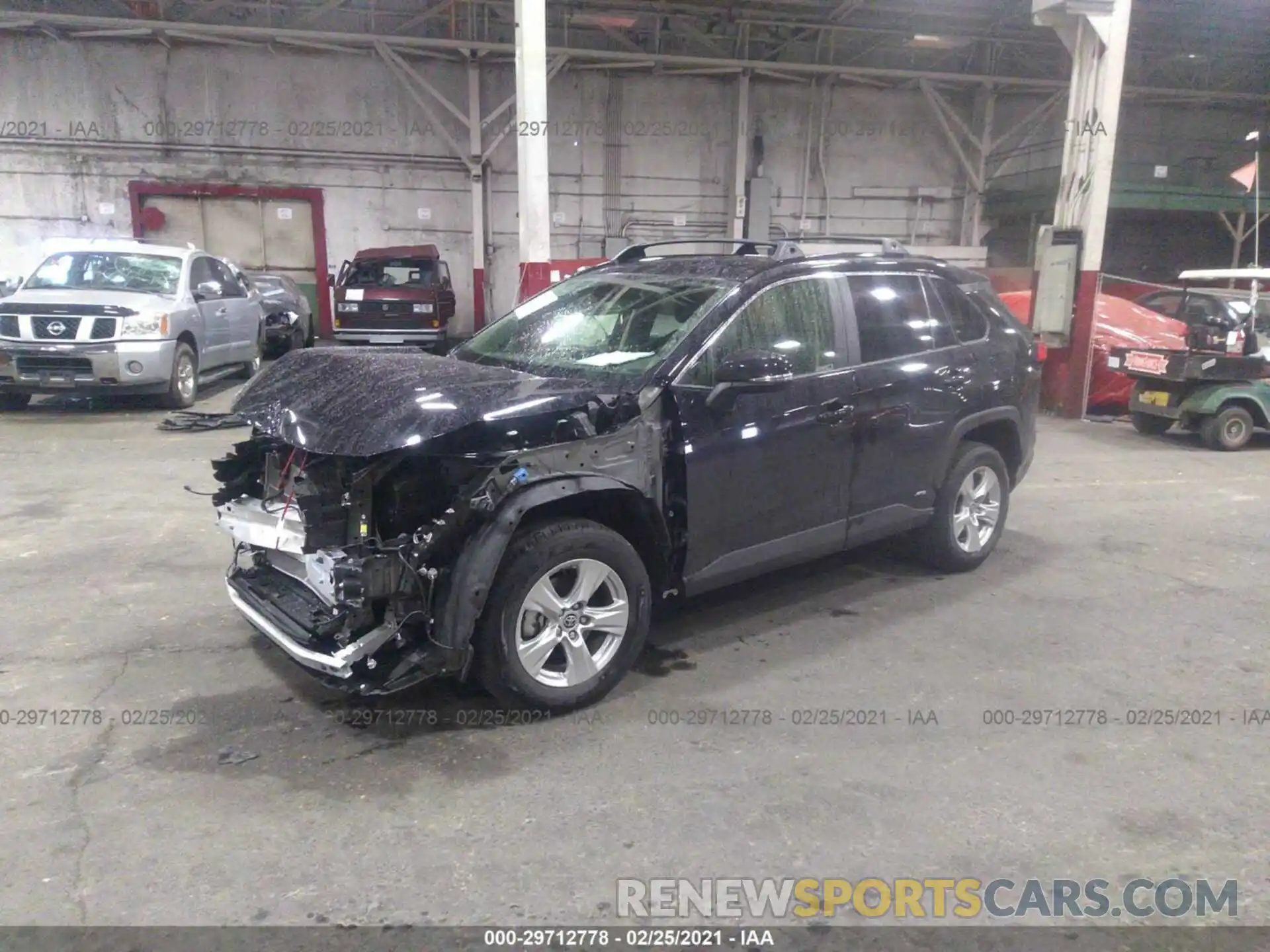 2 Photograph of a damaged car JTMMWRFV7LD064427 TOYOTA RAV4 2020