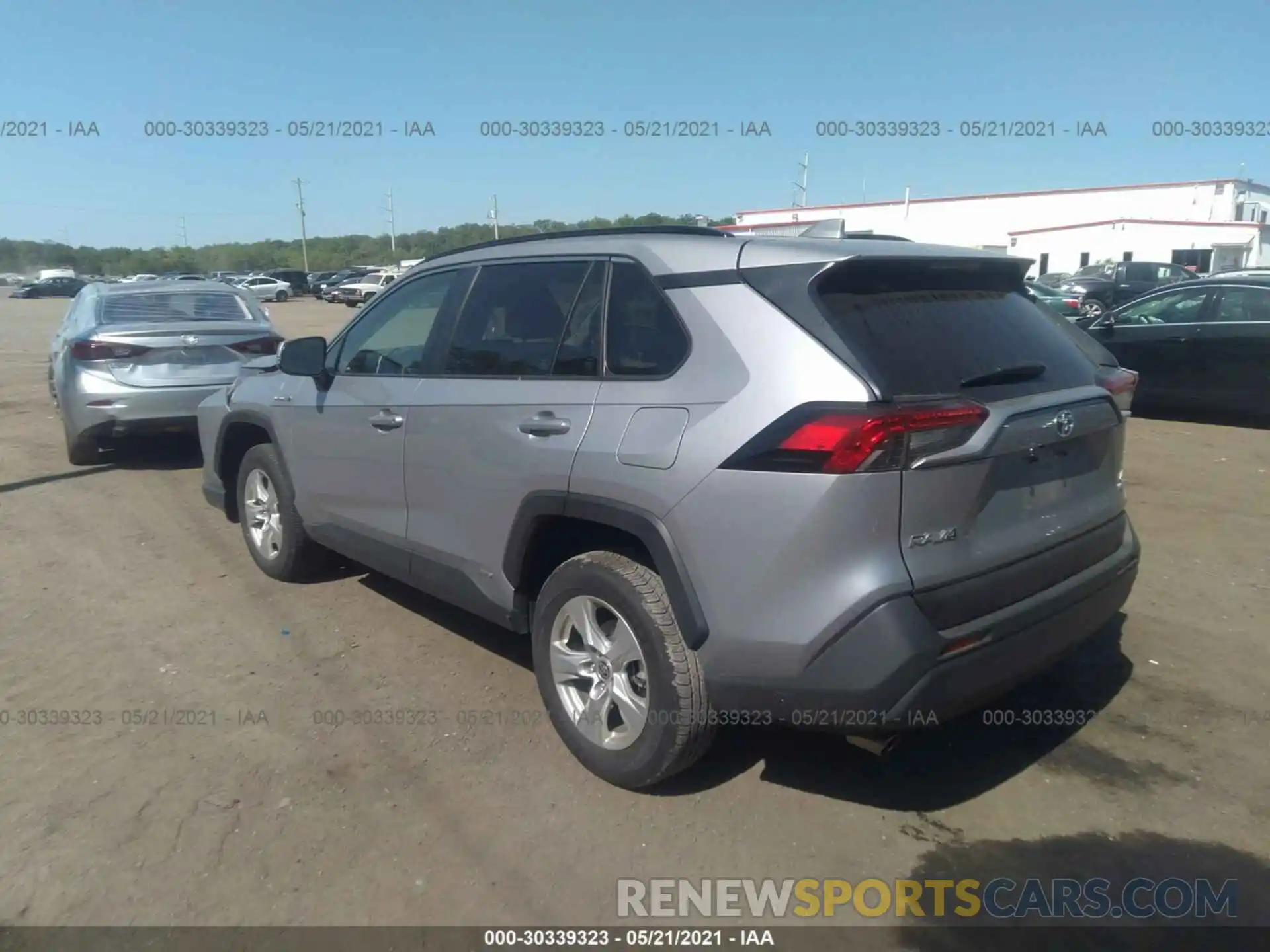 3 Photograph of a damaged car JTMMWRFV8LD071404 TOYOTA RAV4 2020