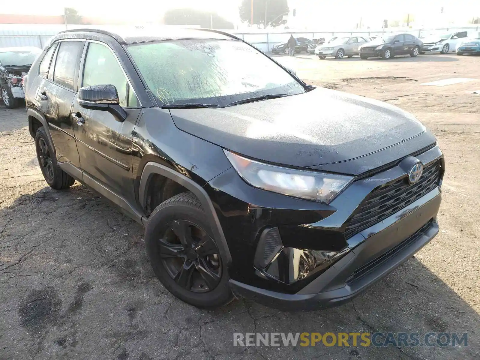 1 Photograph of a damaged car JTMMWRFV9LD056605 TOYOTA RAV4 2020