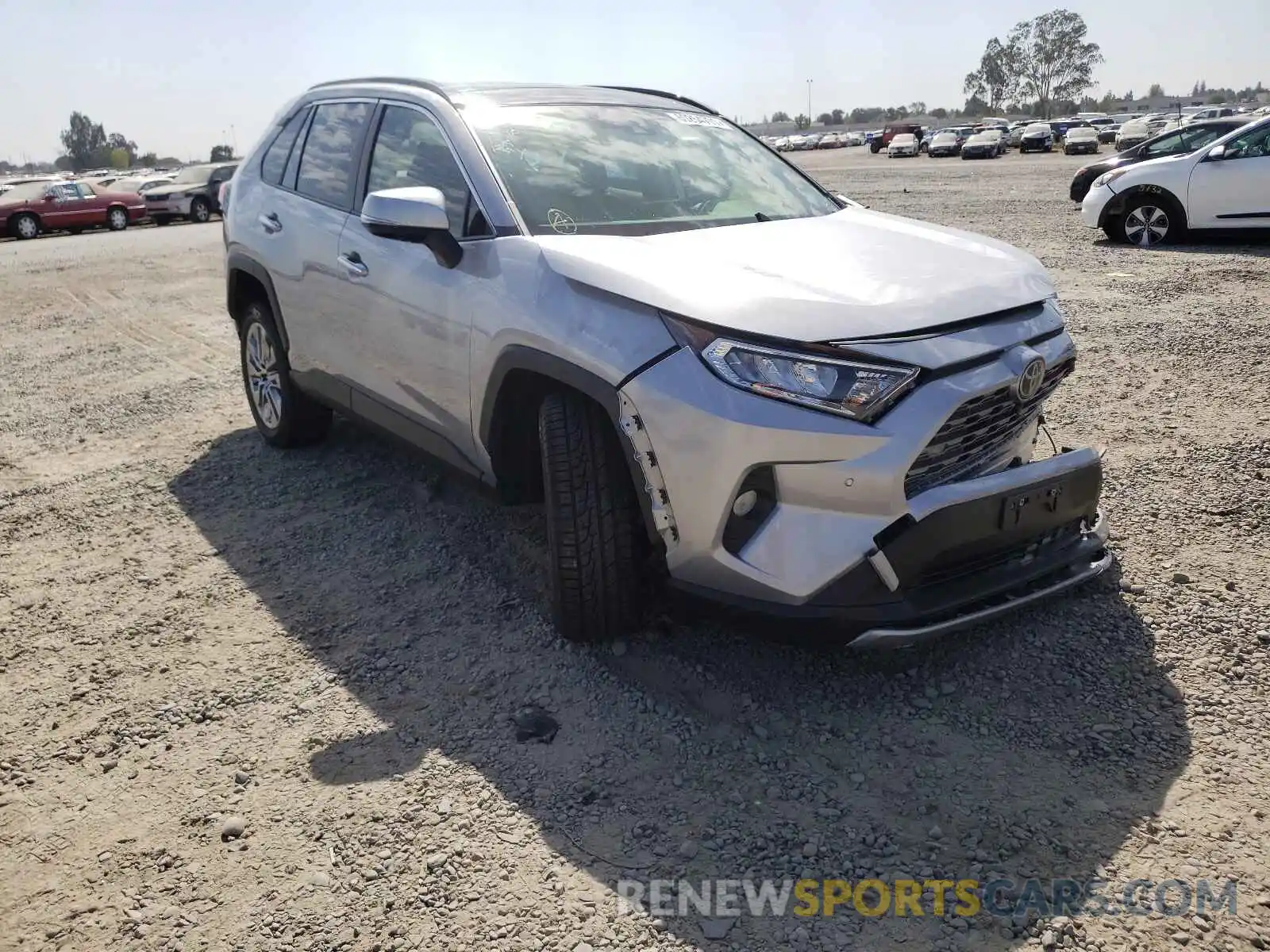 1 Photograph of a damaged car JTMN1RFV1LD525205 TOYOTA RAV4 2020