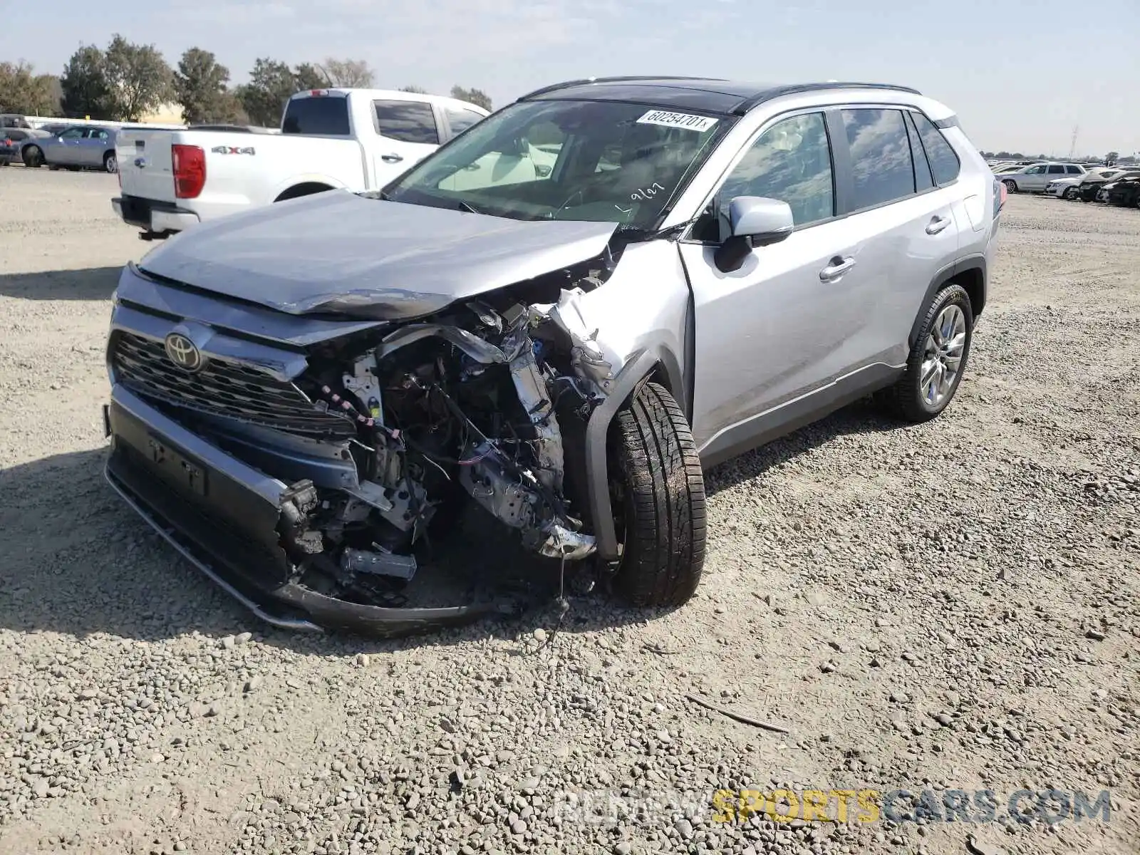 2 Photograph of a damaged car JTMN1RFV1LD525205 TOYOTA RAV4 2020