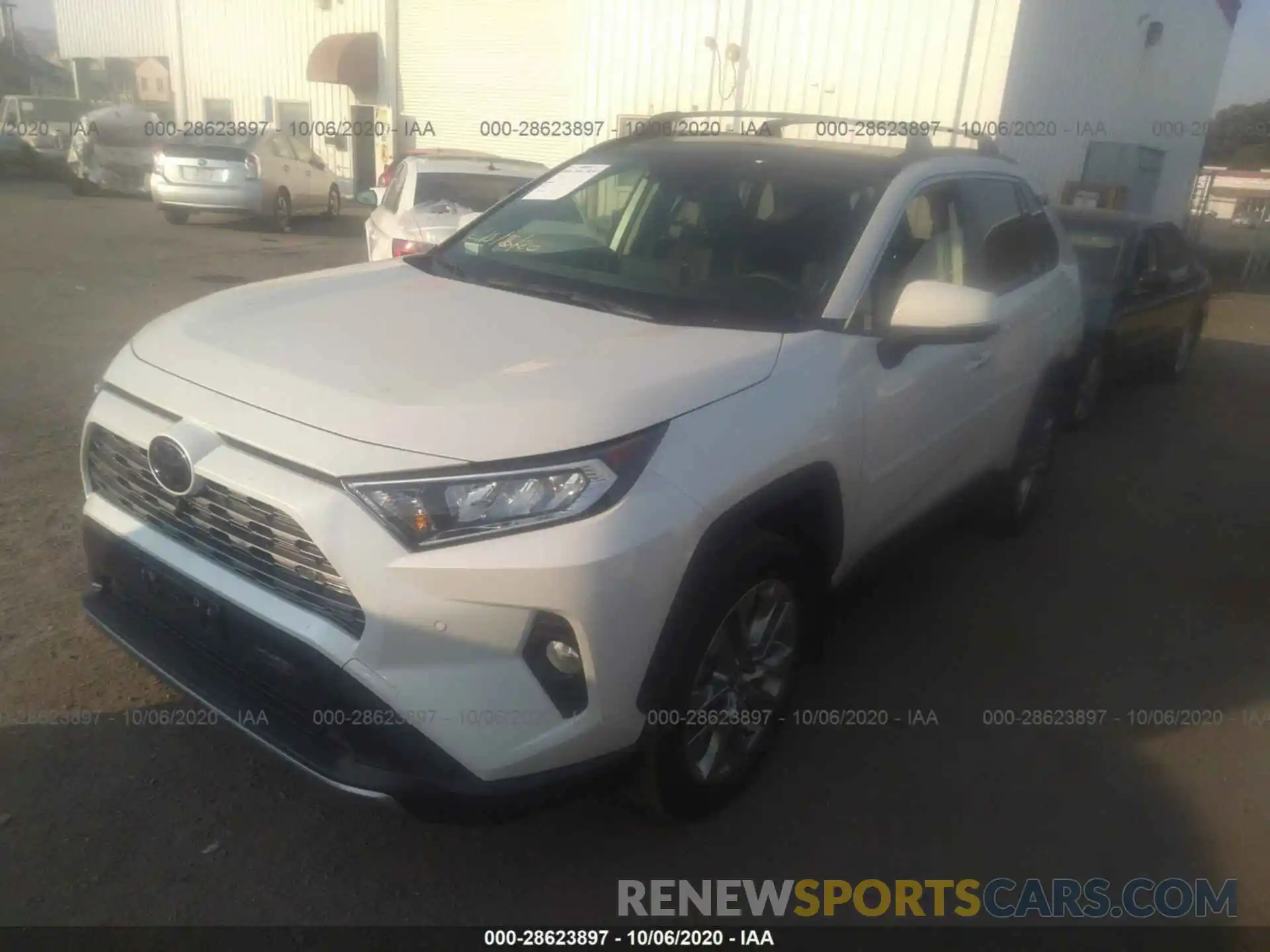 2 Фотография поврежденного автомобиля JTMN1RFV2LD525391 TOYOTA RAV4 2020