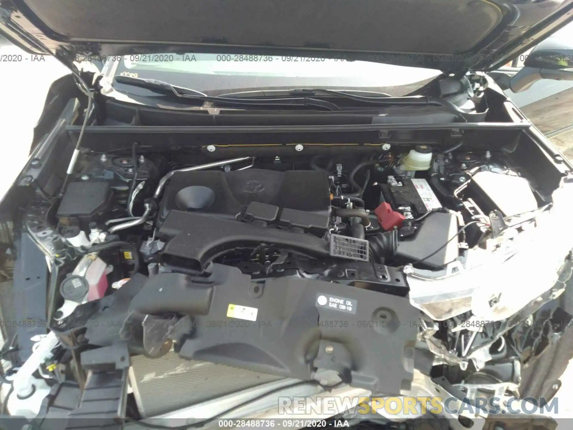 10 Фотография поврежденного автомобиля JTMN1RFV3LD528574 TOYOTA RAV4 2020