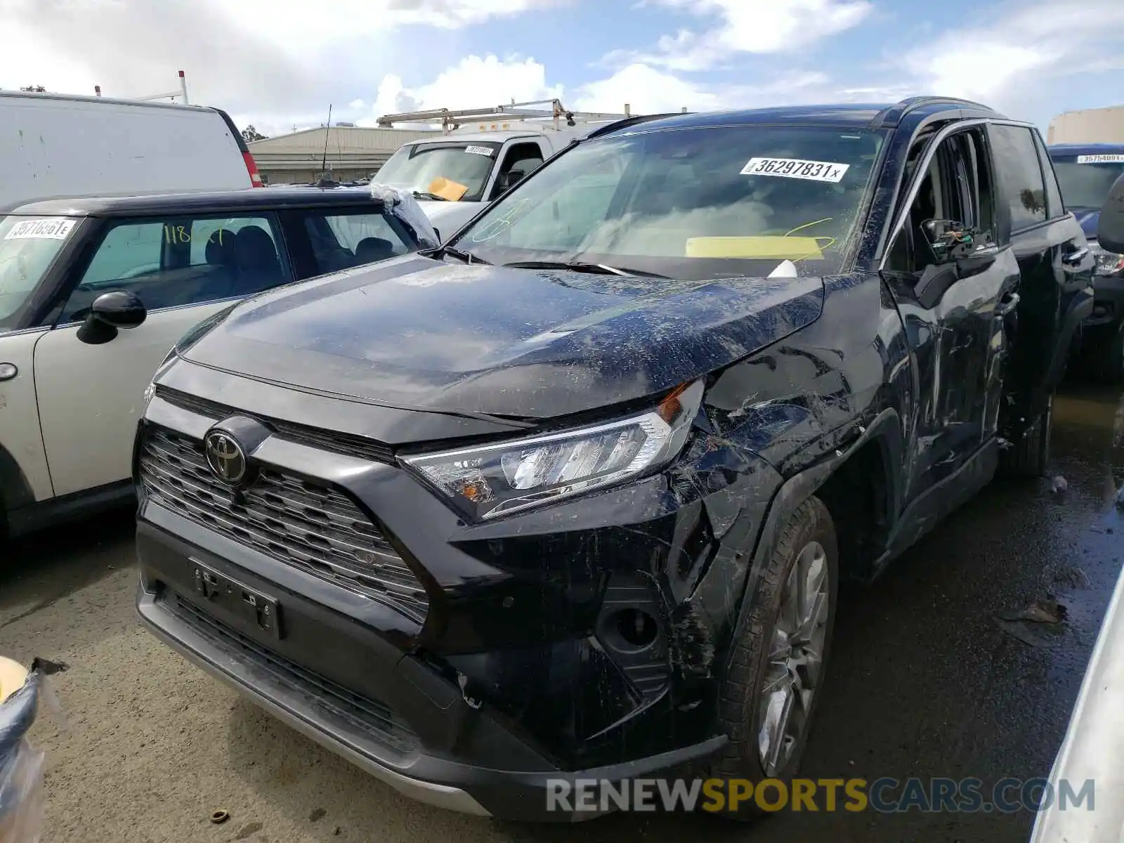 2 Photograph of a damaged car JTMN1RFV3LD529191 TOYOTA RAV4 2020