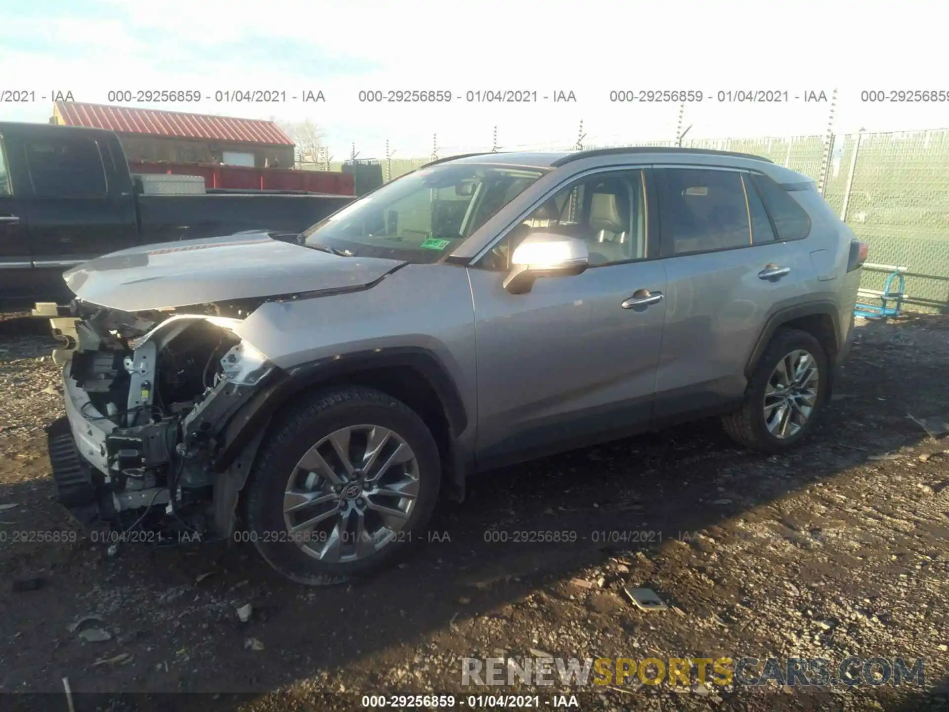 2 Фотография поврежденного автомобиля JTMN1RFV7LD050238 TOYOTA RAV4 2020