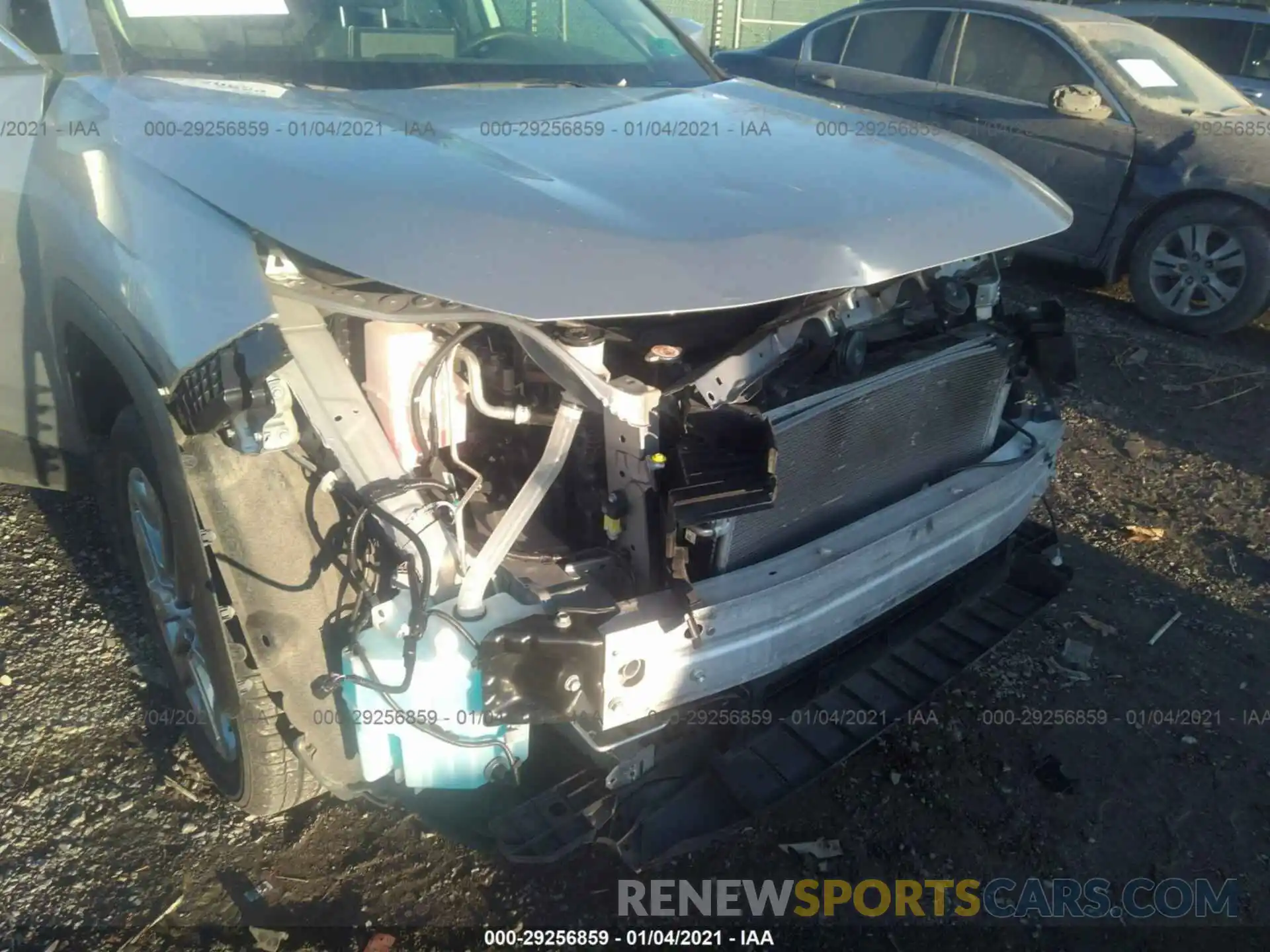 6 Photograph of a damaged car JTMN1RFV7LD050238 TOYOTA RAV4 2020