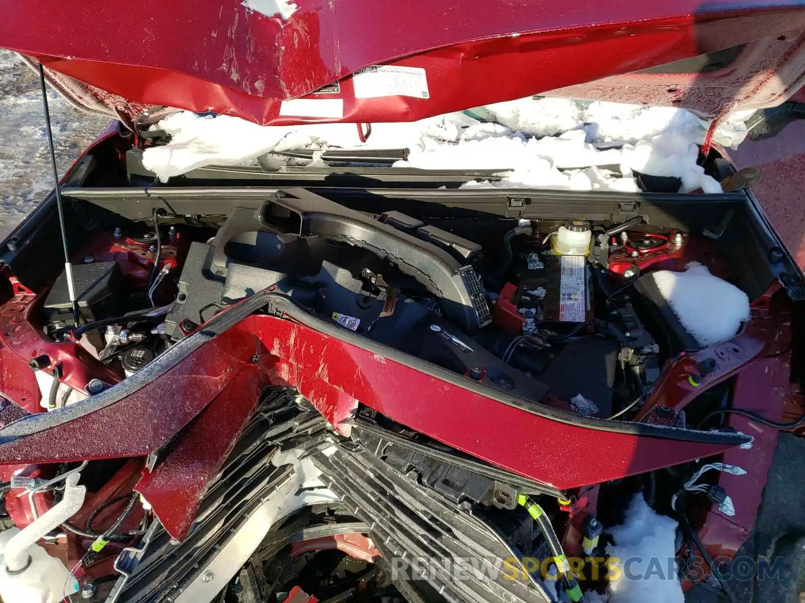 7 Фотография поврежденного автомобиля JTMN1RFV7LD528982 TOYOTA RAV4 2020