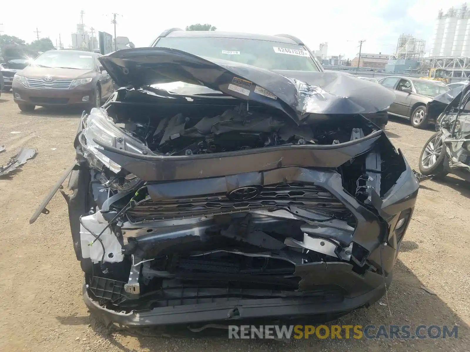 9 Photograph of a damaged car JTMN1RFV8LD060793 TOYOTA RAV4 2020