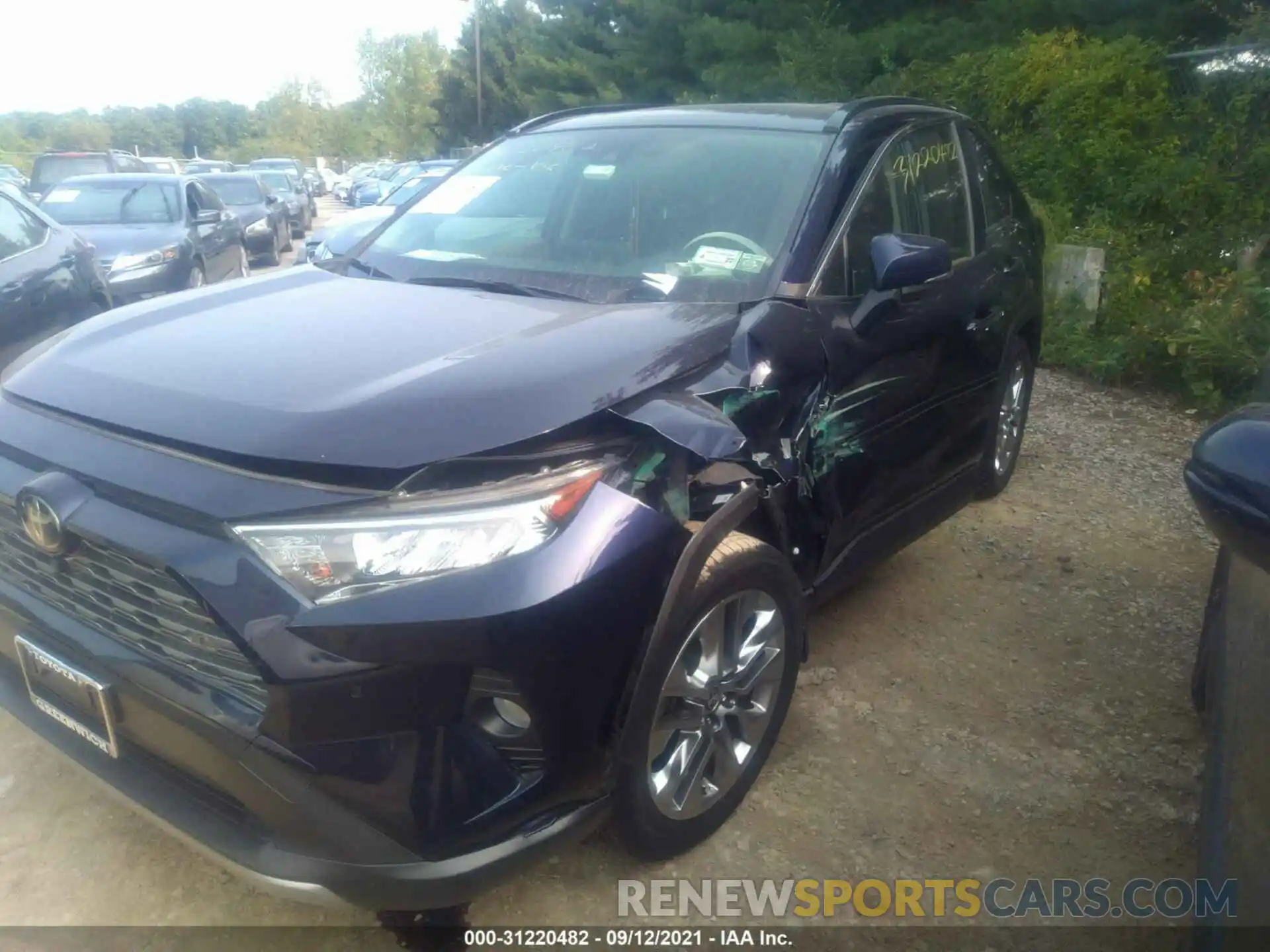 6 Photograph of a damaged car JTMN1RFVXLD054302 TOYOTA RAV4 2020