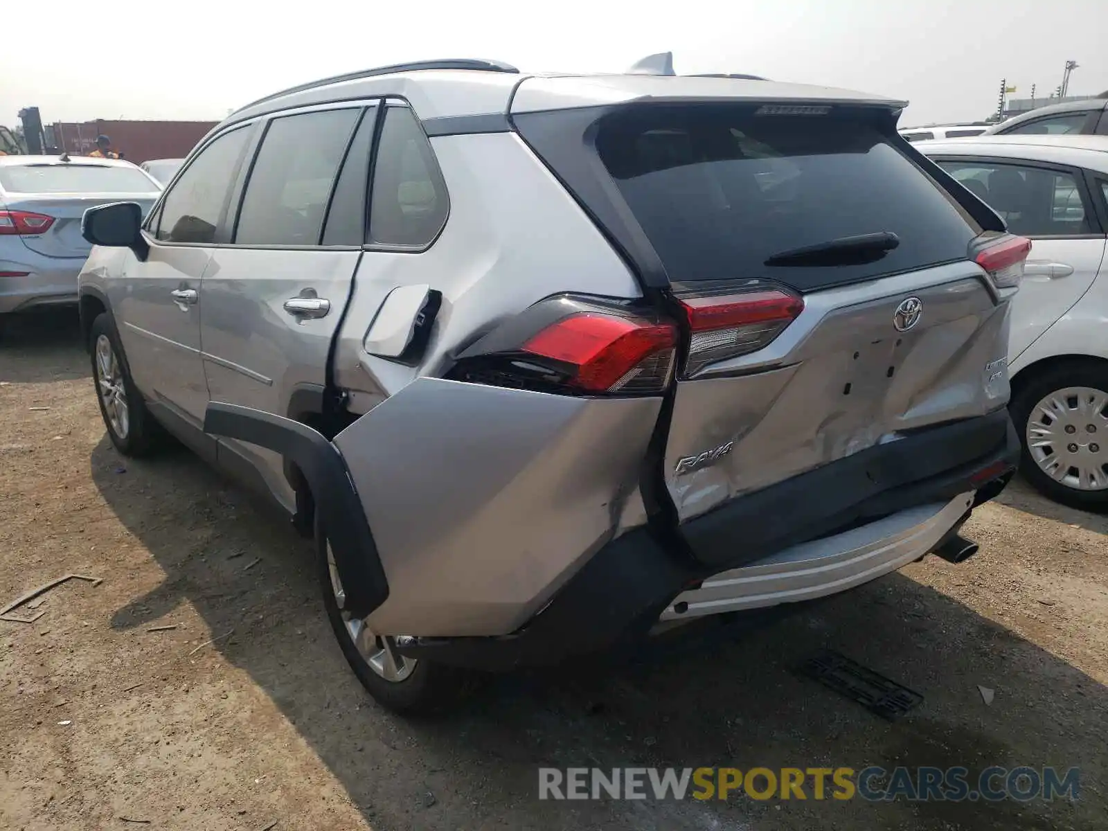 3 Photograph of a damaged car JTMN1RFVXLJ027554 TOYOTA RAV4 2020