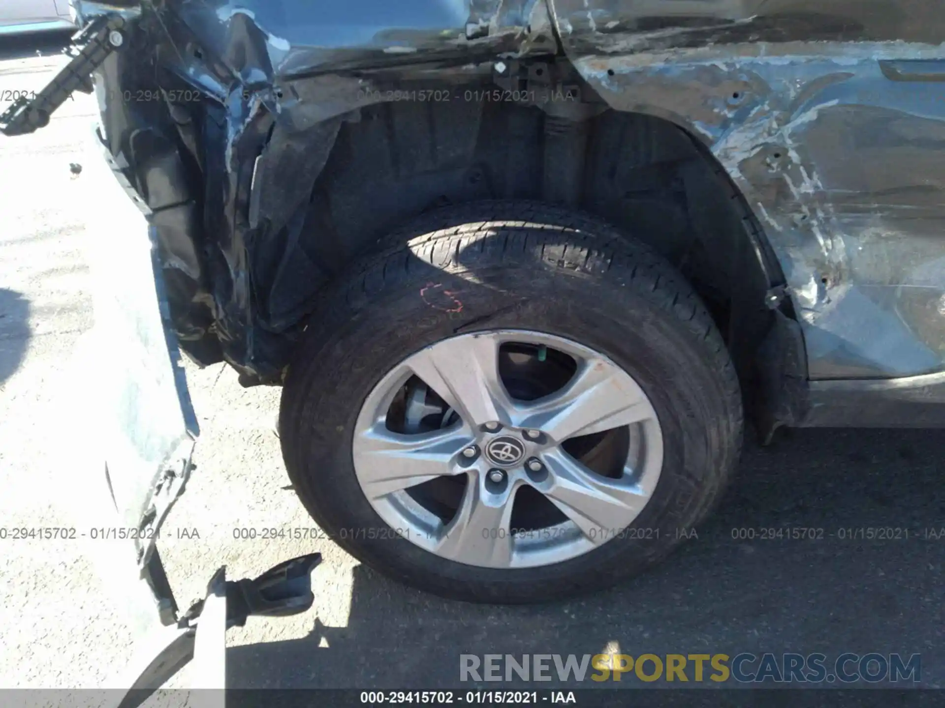 14 Photograph of a damaged car JTMP1RFV0LD526001 TOYOTA RAV4 2020