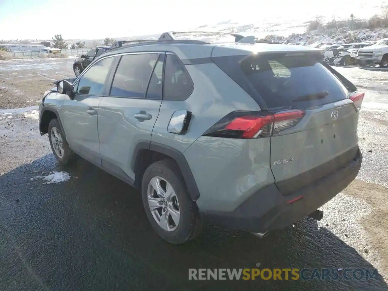 3 Photograph of a damaged car JTMP1RFV0LJ037602 TOYOTA RAV4 2020