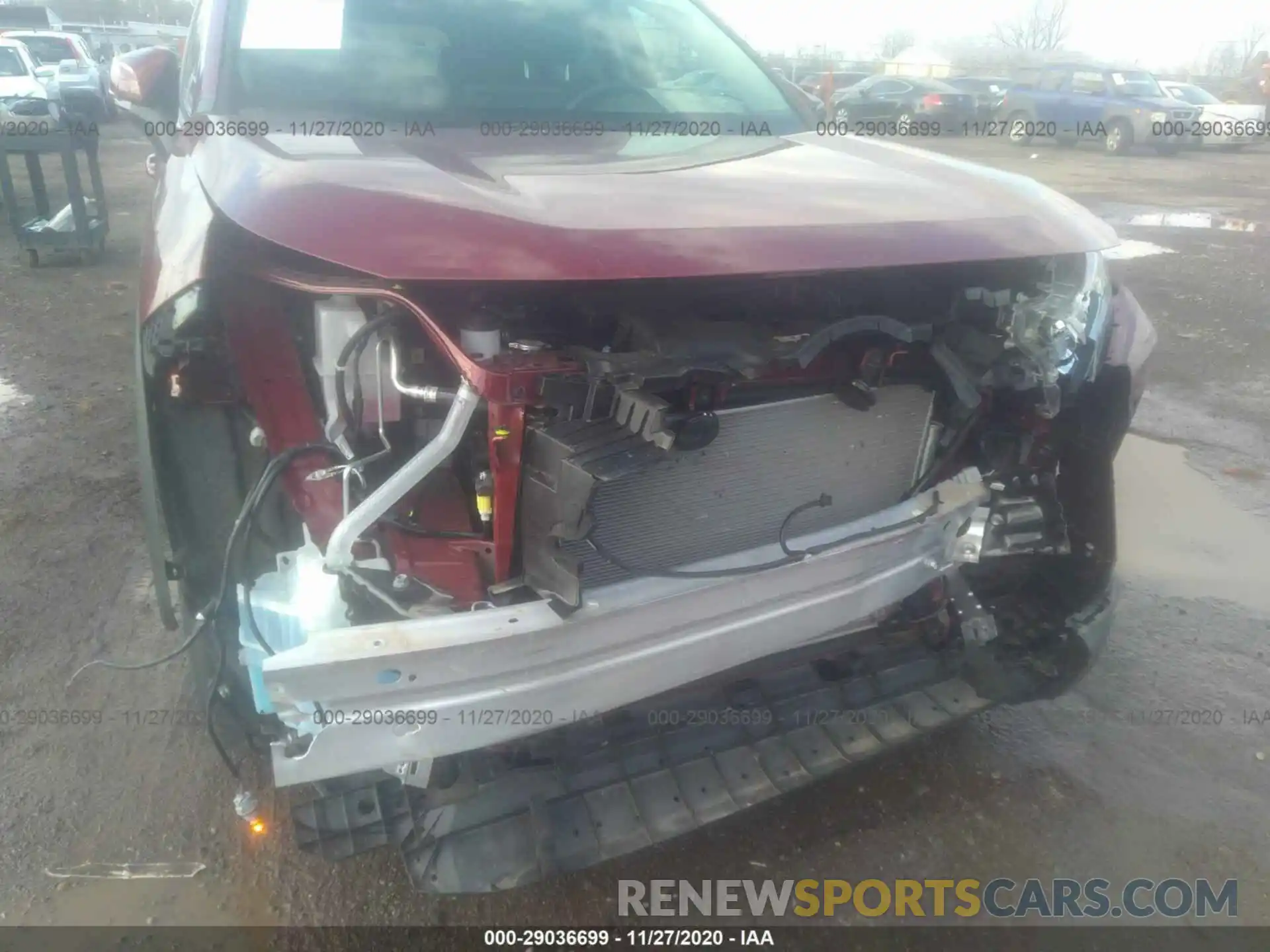 6 Photograph of a damaged car JTMP1RFV1LD049594 TOYOTA RAV4 2020