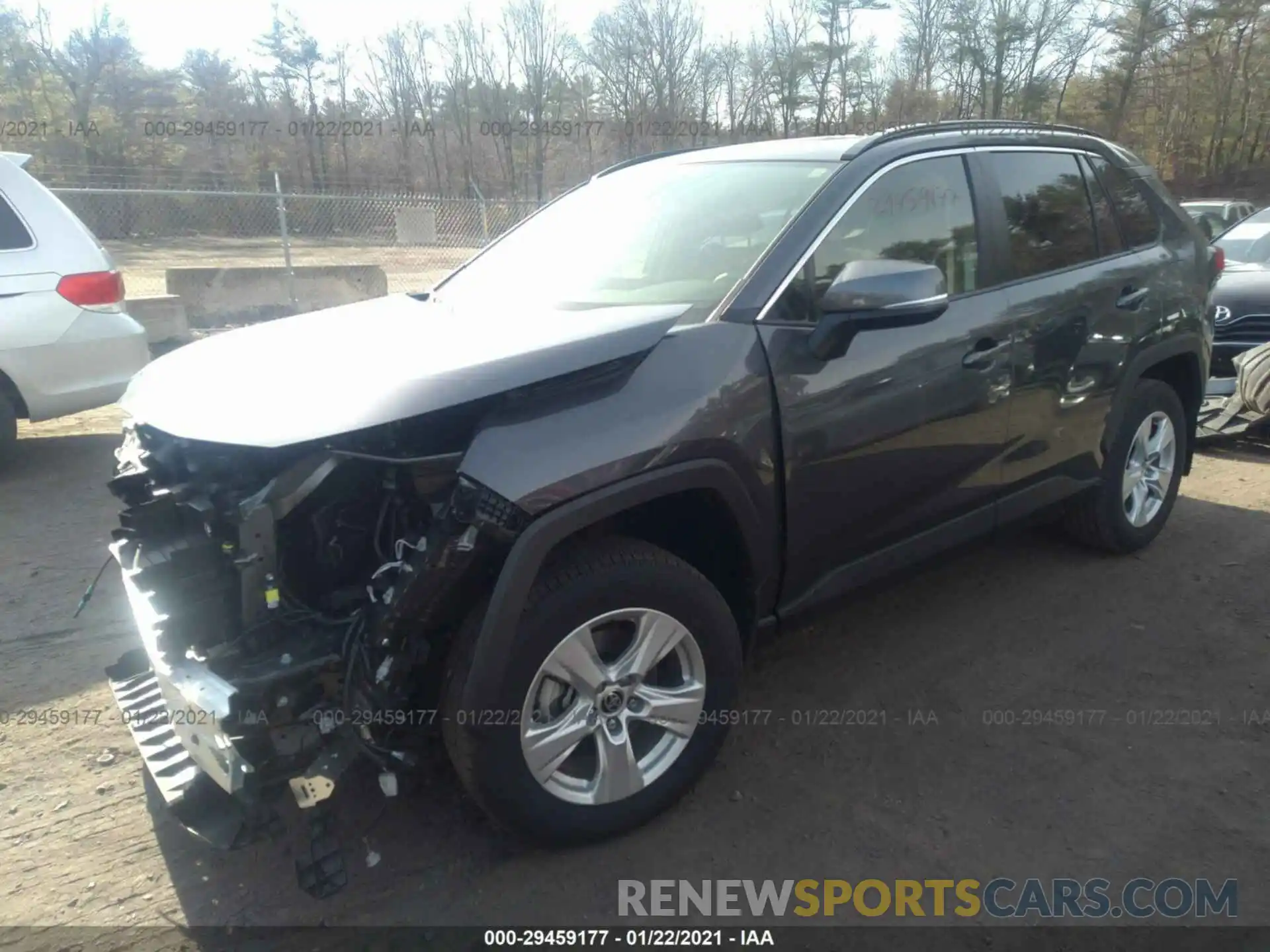 2 Photograph of a damaged car JTMP1RFV1LD050809 TOYOTA RAV4 2020