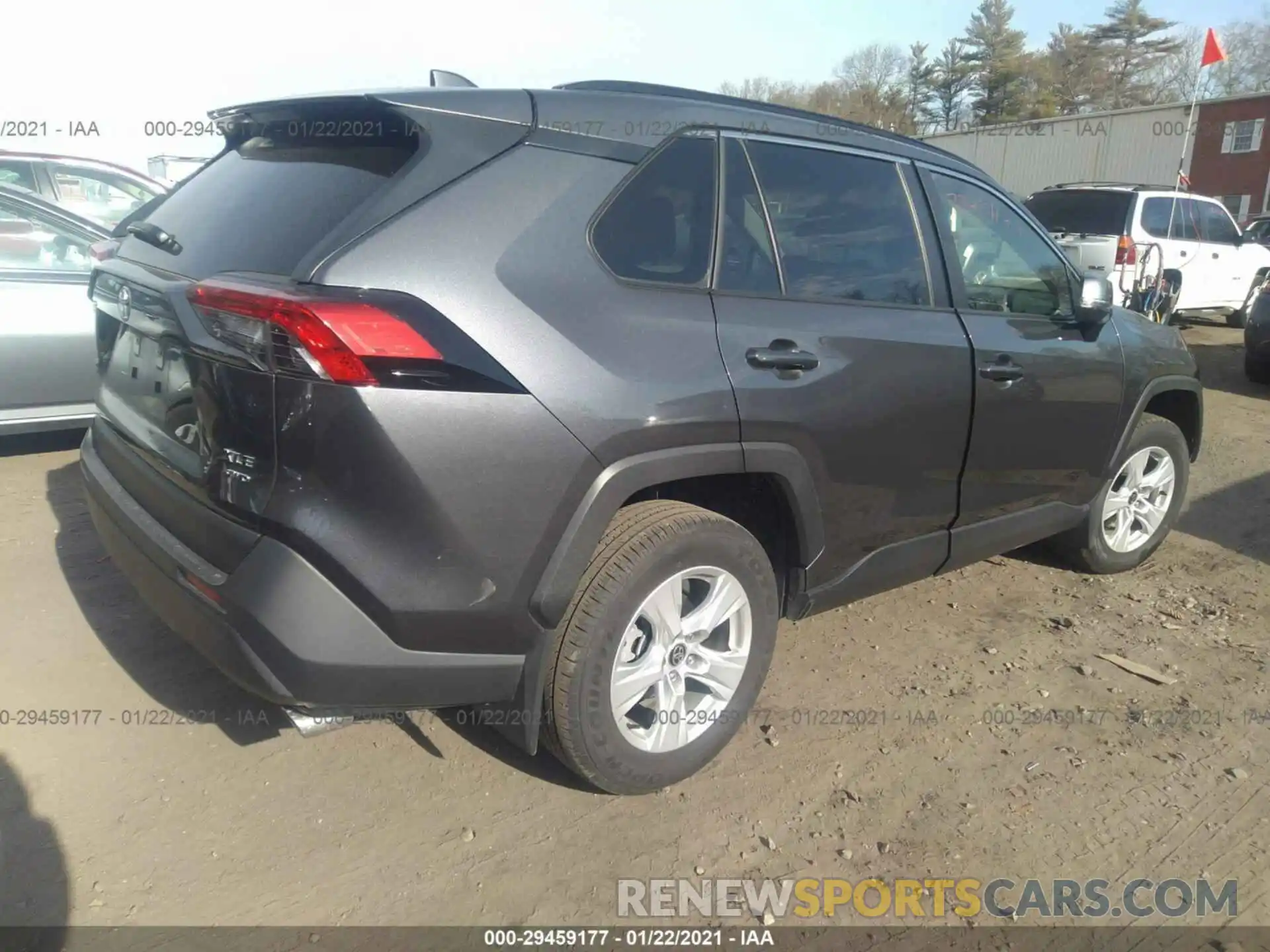 4 Photograph of a damaged car JTMP1RFV1LD050809 TOYOTA RAV4 2020