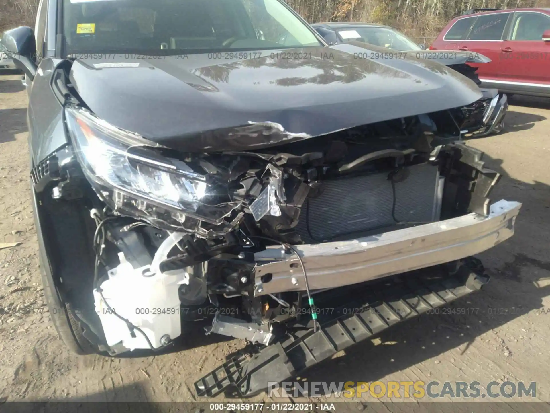 6 Фотография поврежденного автомобиля JTMP1RFV1LD050809 TOYOTA RAV4 2020