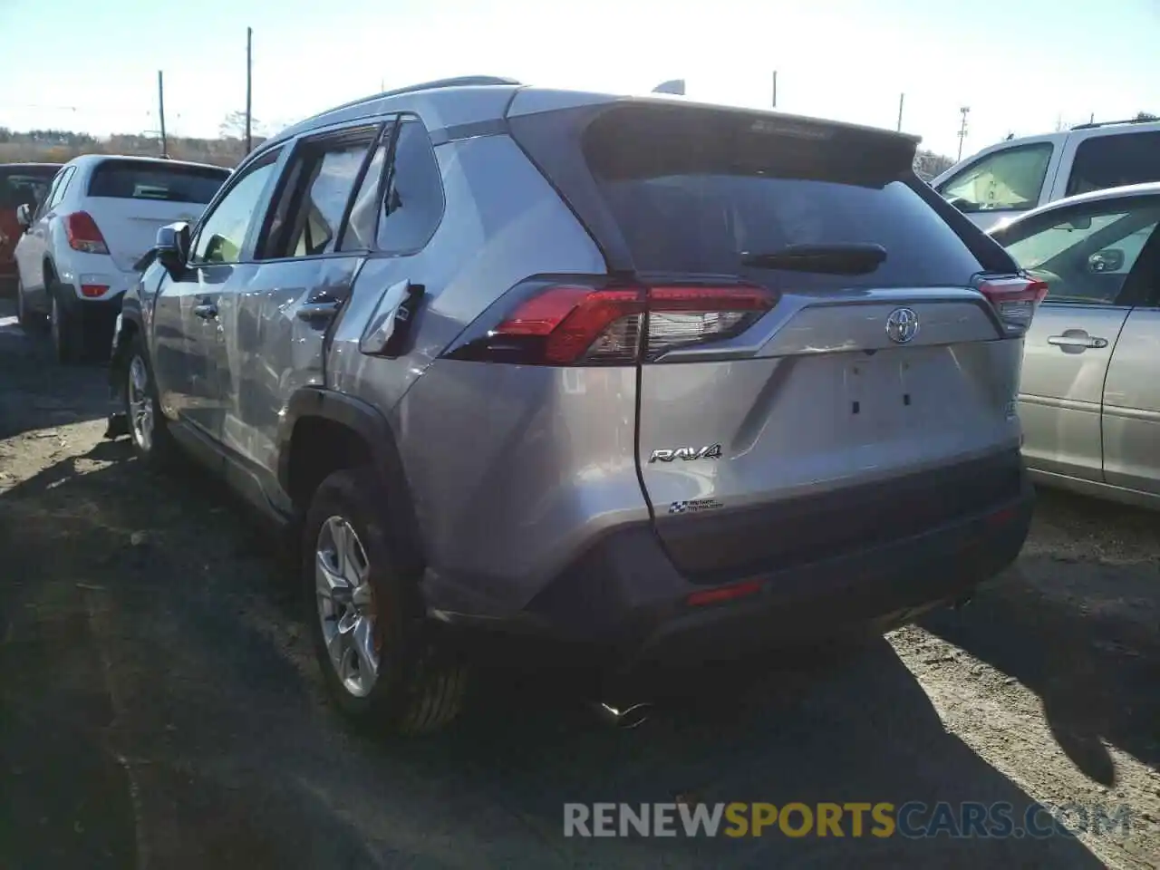 3 Photograph of a damaged car JTMP1RFV1LD055878 TOYOTA RAV4 2020