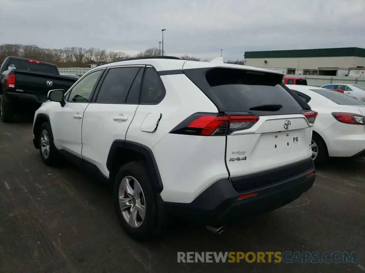 3 Photograph of a damaged car JTMP1RFV1LD064466 TOYOTA RAV4 2020