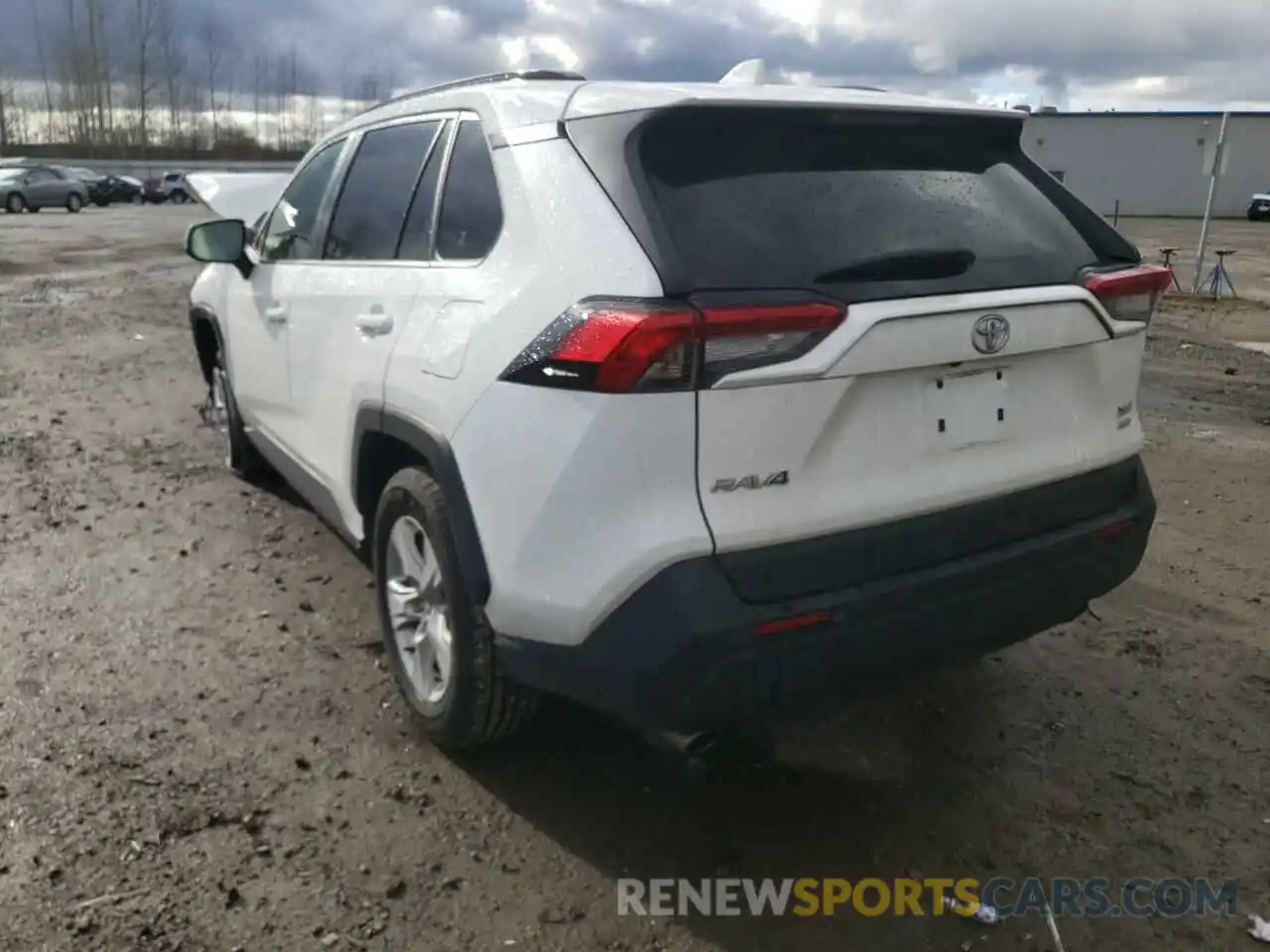 3 Photograph of a damaged car JTMP1RFV1LD525357 TOYOTA RAV4 2020