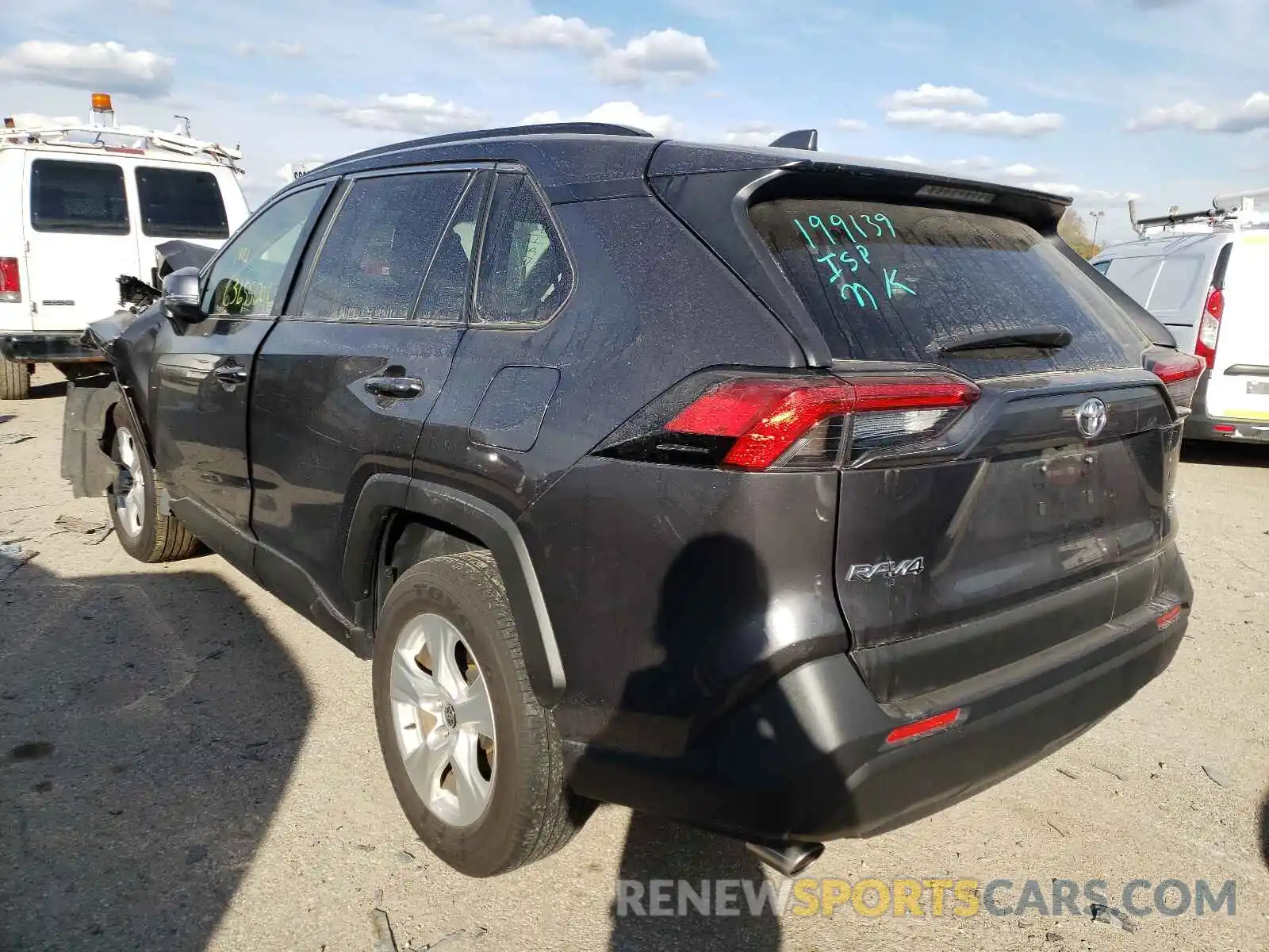 3 Photograph of a damaged car JTMP1RFV1LJ027712 TOYOTA RAV4 2020