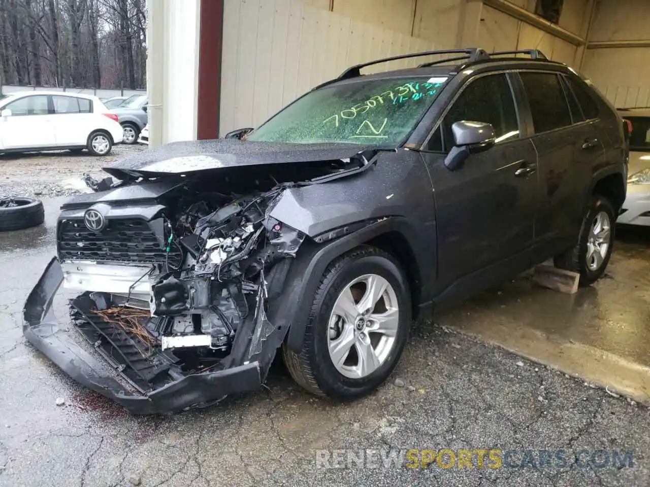 2 Photograph of a damaged car JTMP1RFV2LD059132 TOYOTA RAV4 2020