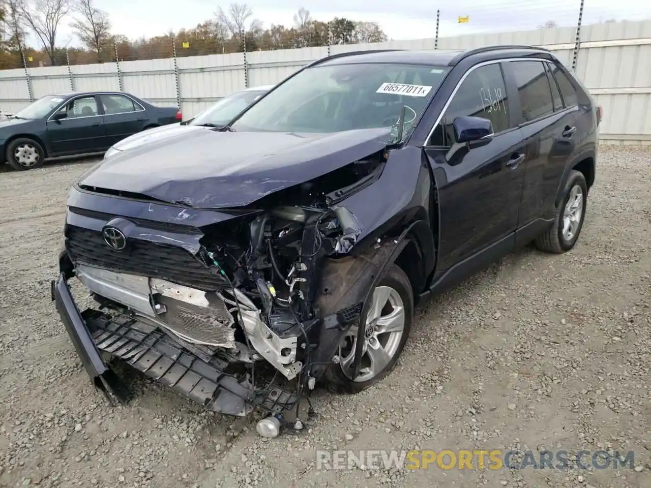 2 Photograph of a damaged car JTMP1RFV2LD059910 TOYOTA RAV4 2020