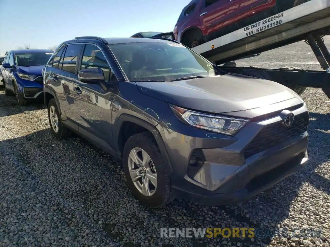 1 Photograph of a damaged car JTMP1RFV2LD060510 TOYOTA RAV4 2020