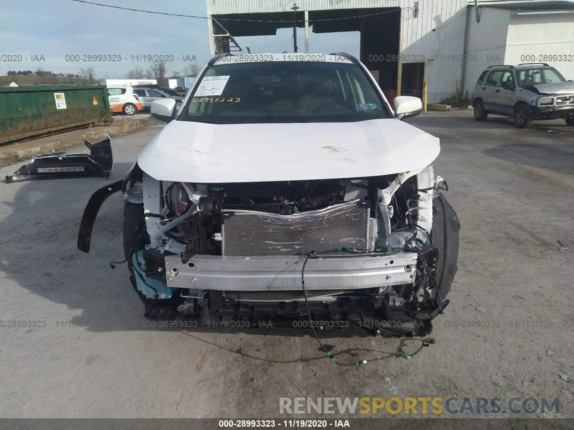 6 Photograph of a damaged car JTMP1RFV2LD061575 TOYOTA RAV4 2020