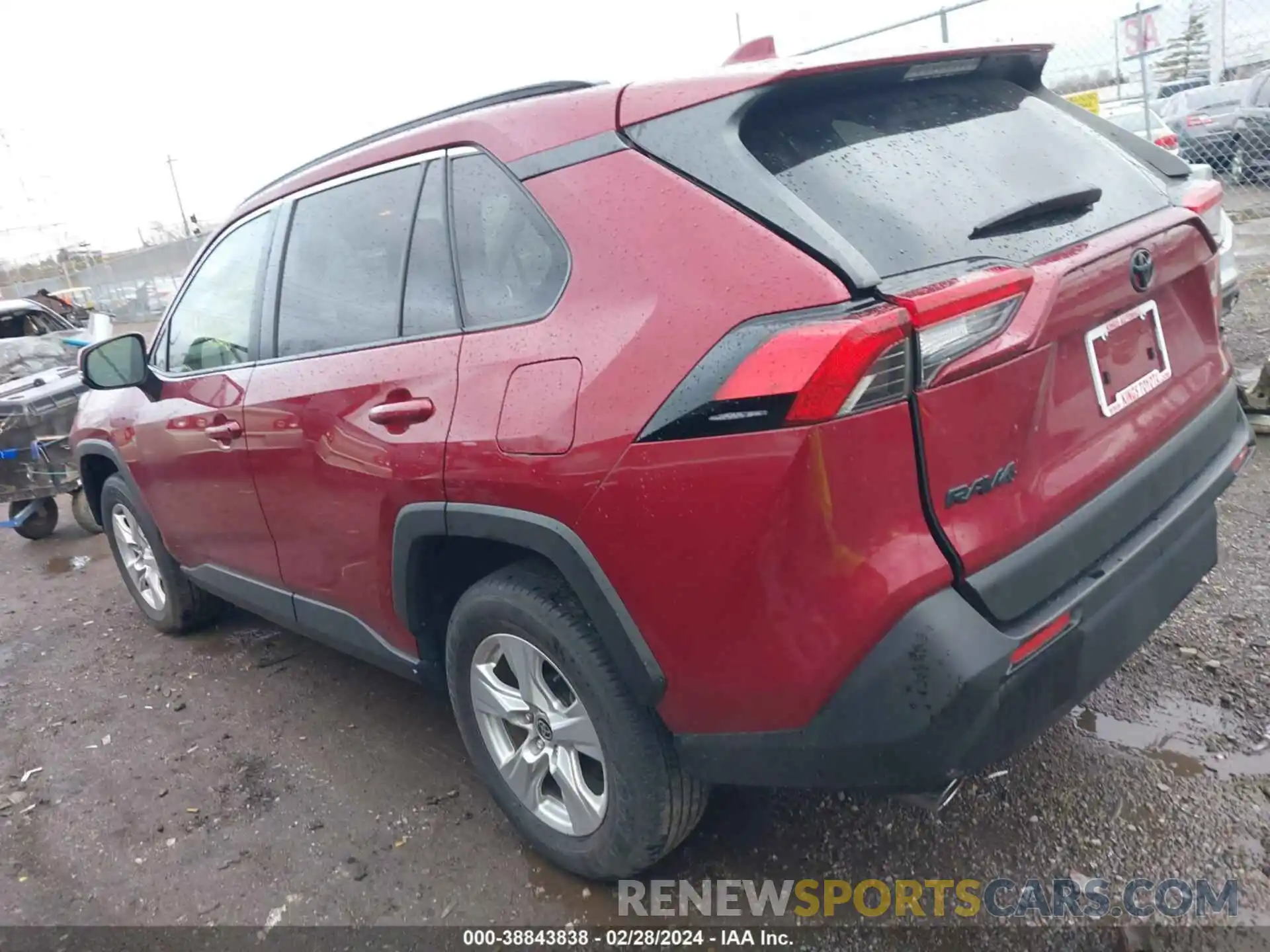 3 Photograph of a damaged car JTMP1RFV2LD062001 TOYOTA RAV4 2020