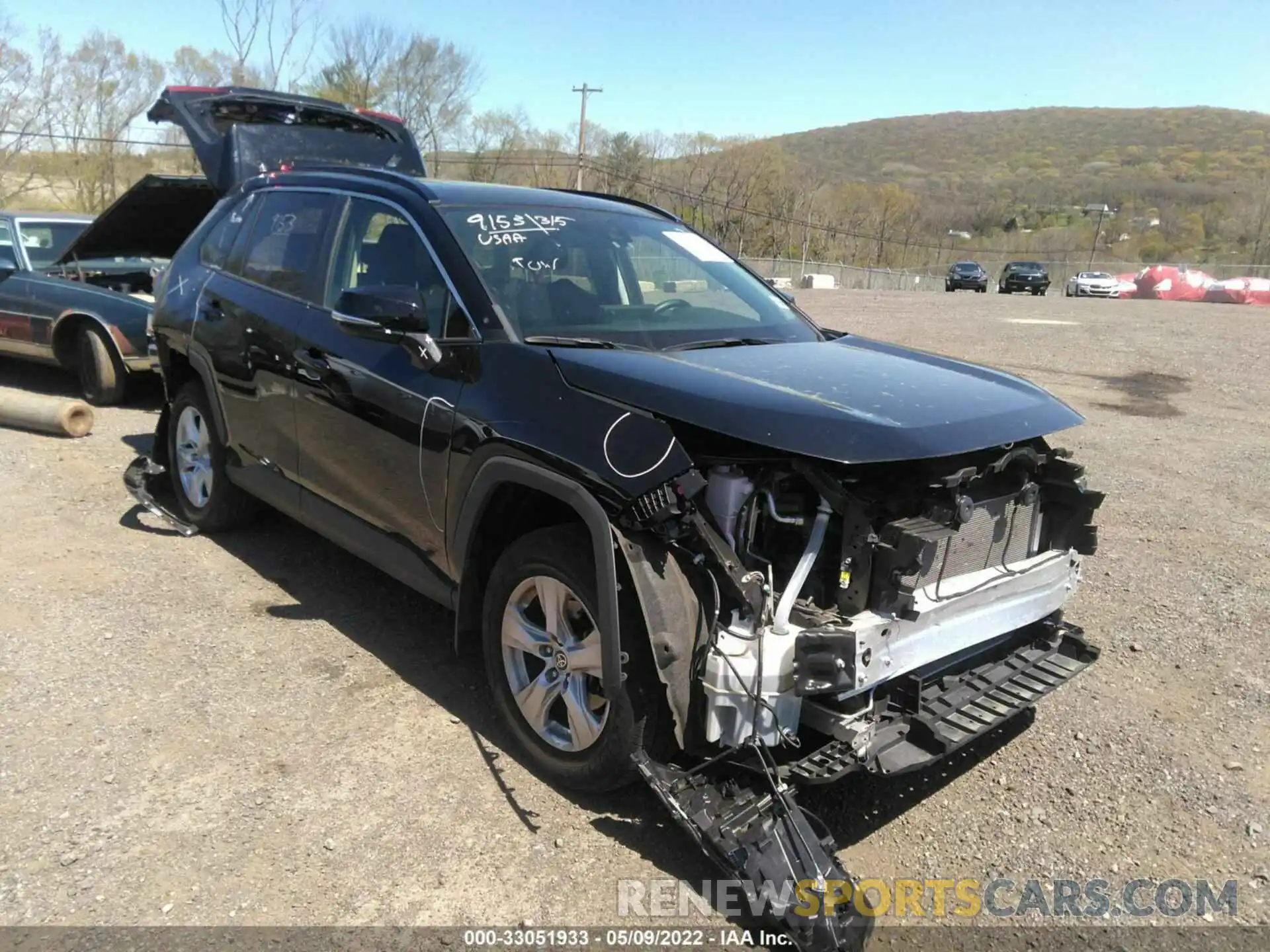 1 Photograph of a damaged car JTMP1RFV2LD530423 TOYOTA RAV4 2020