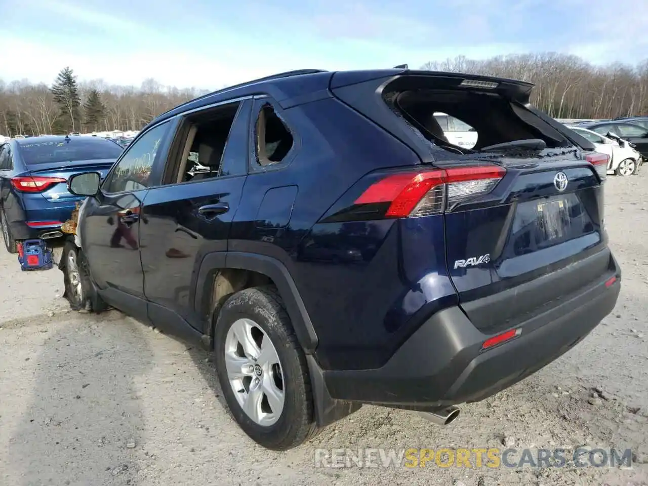 3 Photograph of a damaged car JTMP1RFV3LD048317 TOYOTA RAV4 2020