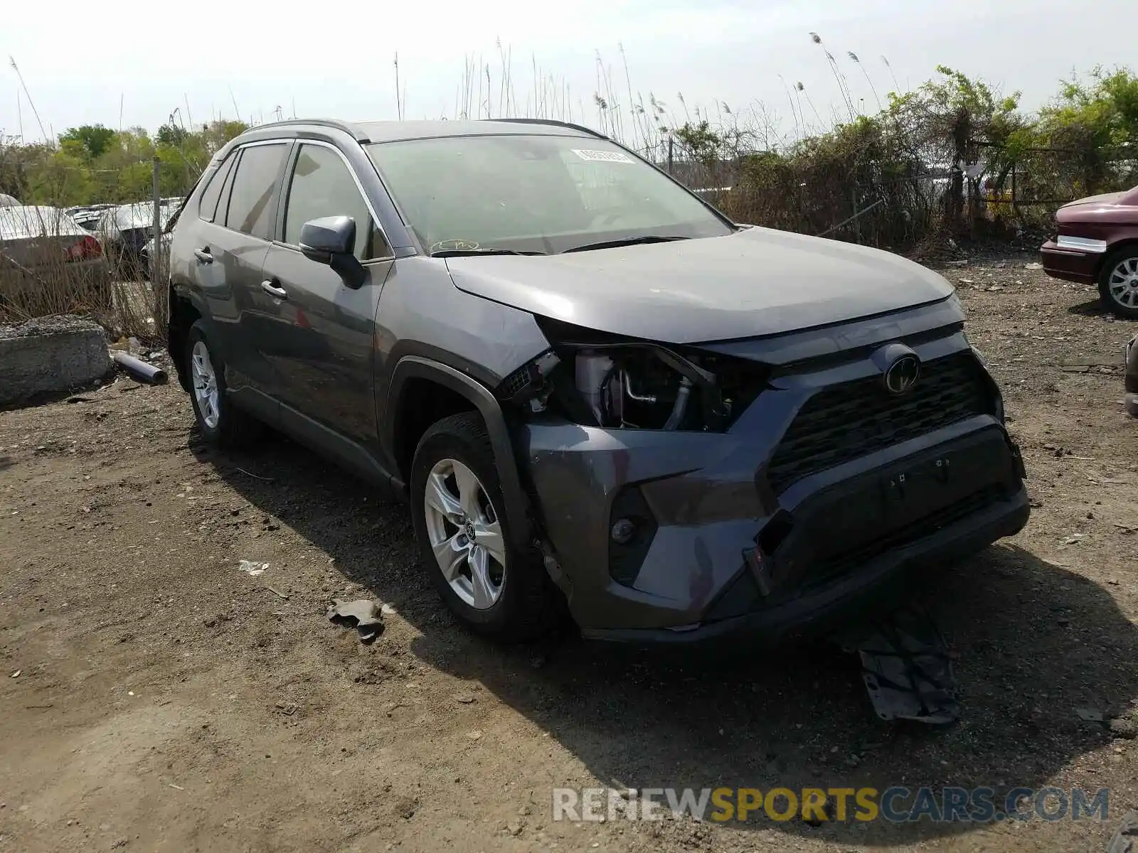 1 Photograph of a damaged car JTMP1RFV3LD068194 TOYOTA RAV4 2020