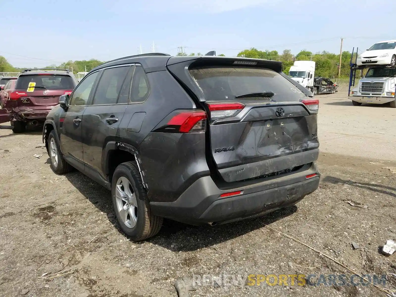 3 Photograph of a damaged car JTMP1RFV3LD068194 TOYOTA RAV4 2020