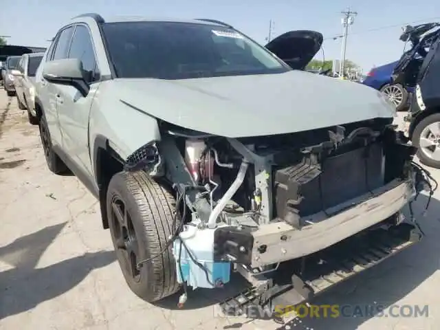 1 Photograph of a damaged car JTMP1RFV4LD529418 TOYOTA RAV4 2020